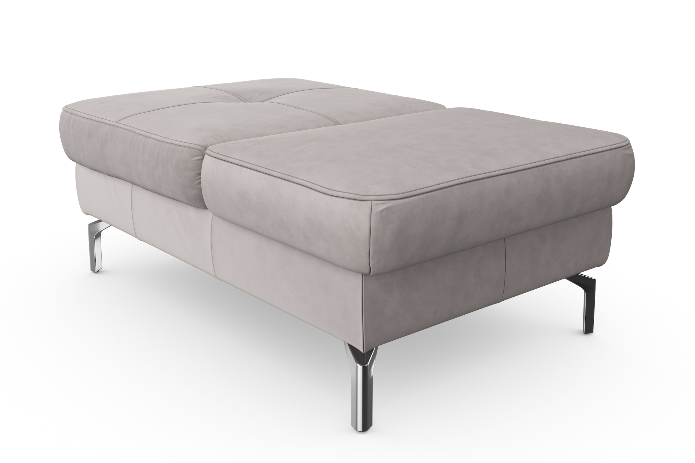 sit&more Hocker »Bendigo« mit Klappfunktion, Bodenfreiheit 15 cm, wahlweise in 2 Fussfarben