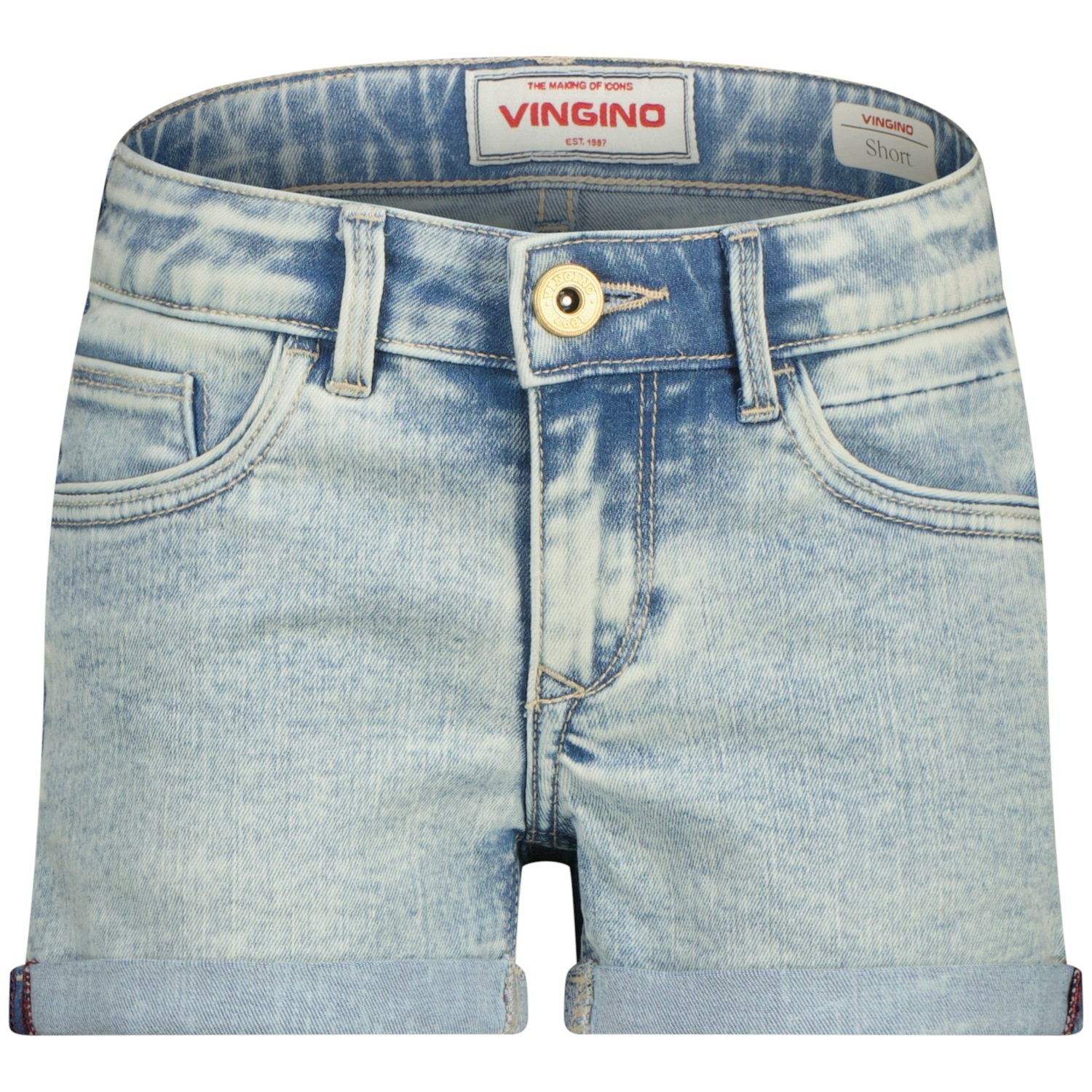 Vingino Short »Damara icon«  short en jean 5 poches, pour filles