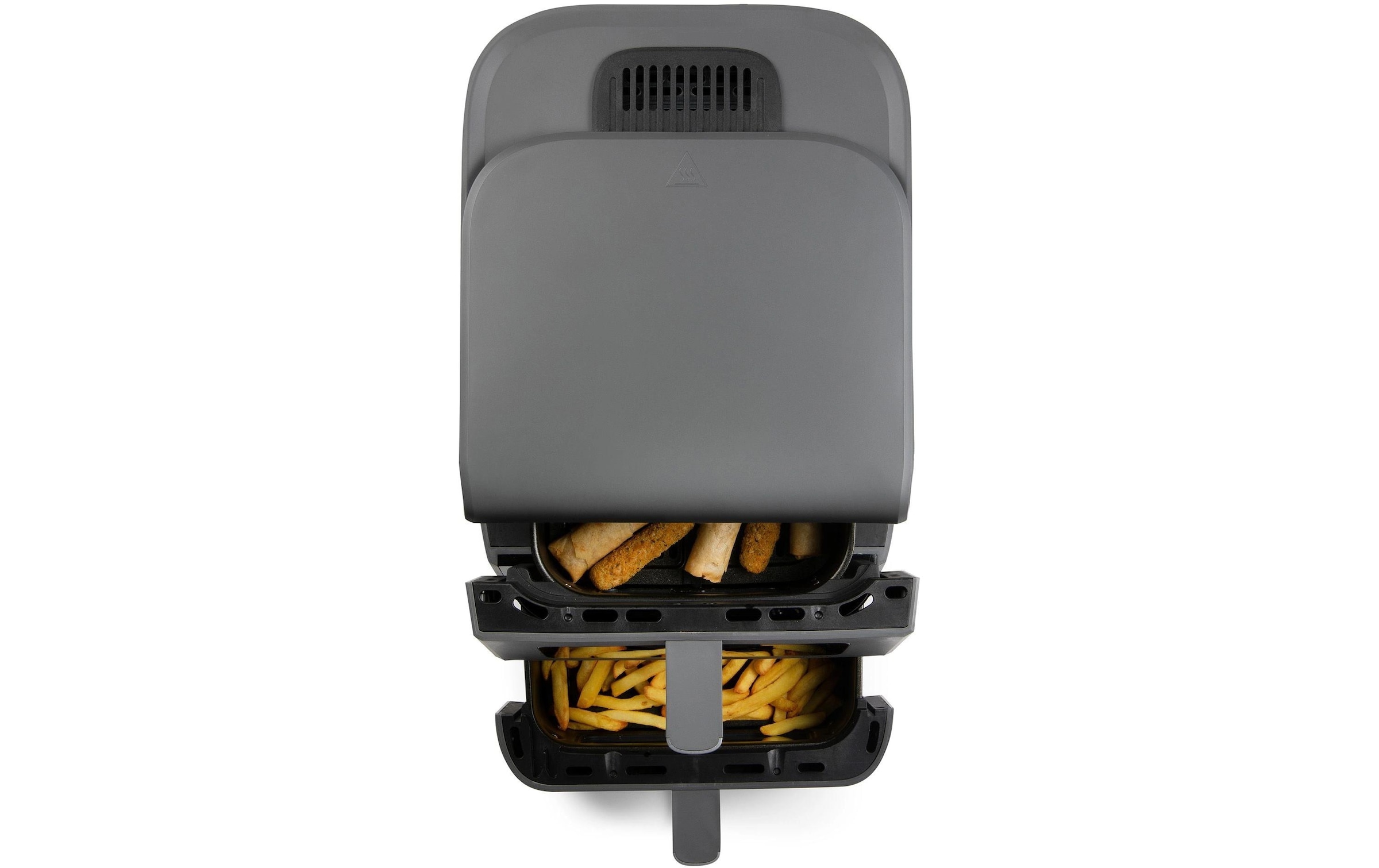 Domo Heissluftfritteuse »DO550FR 10 l« Fritteuse mit zwei Körben und Sichtfenster