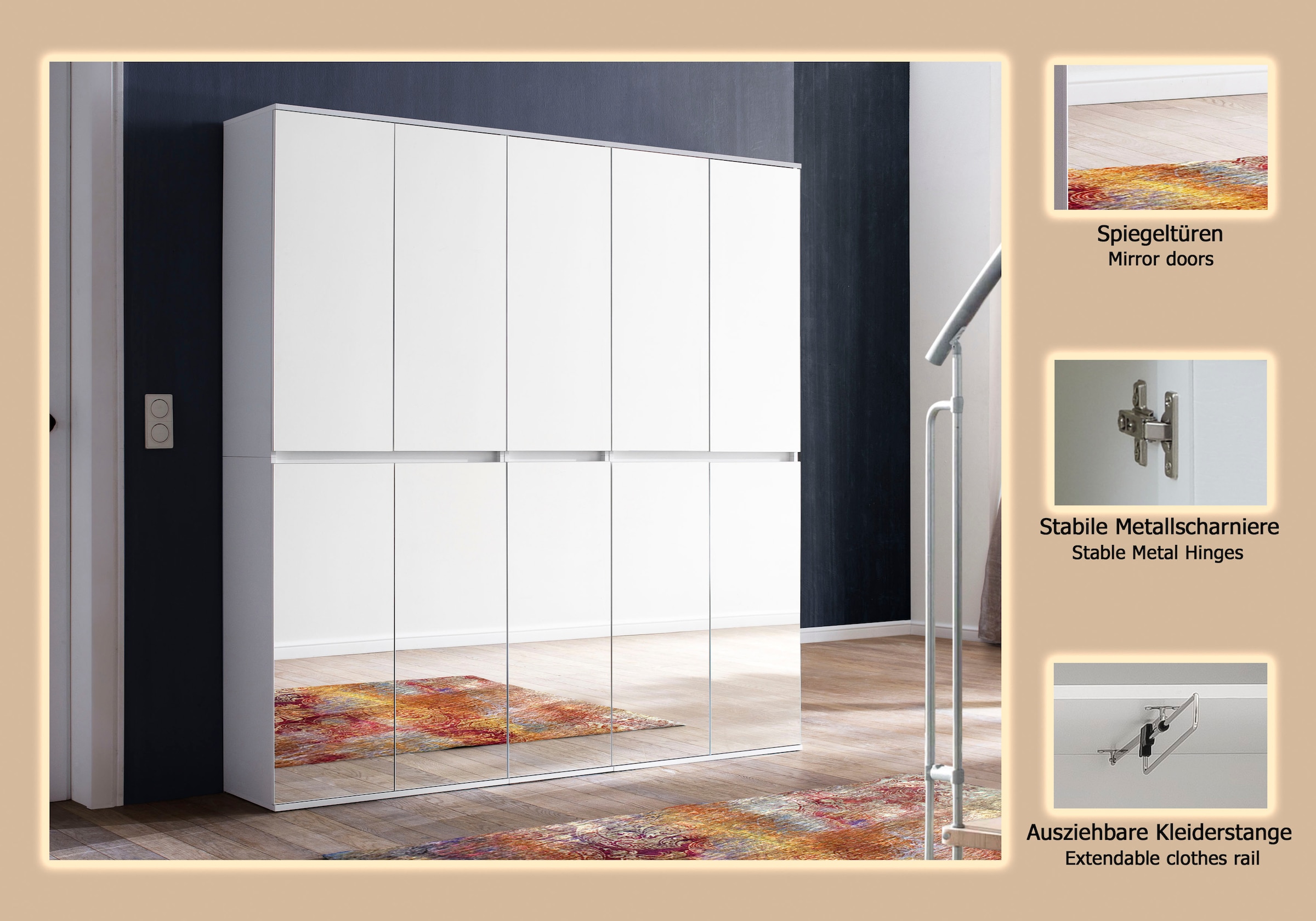 INOSIGN Garderoben-Set »Malcesine« 3 Stk. tlg.