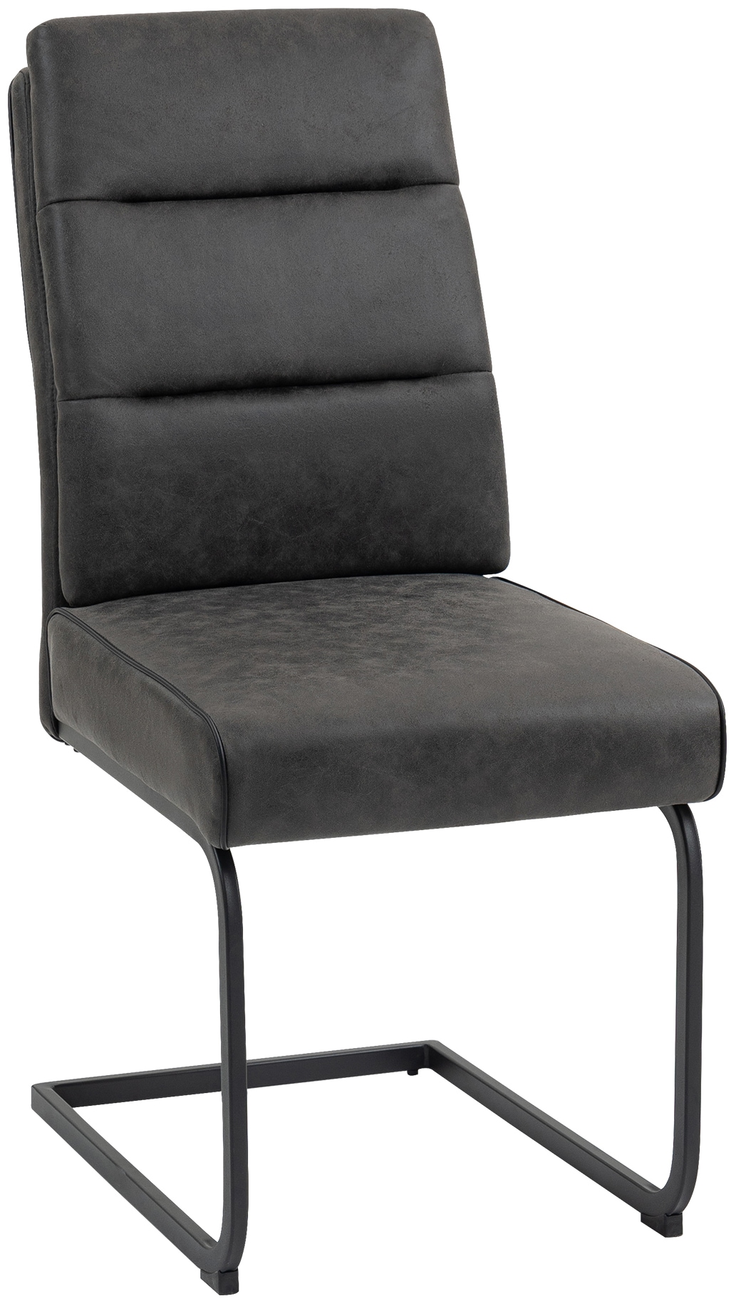 Duo Collection Chaise de salle à manger »Marga Freischwinger, 2er- Set« (Ensemble) 2 cuisrembourrage supplémentaire avec ressorts ensachés, patins de sécurité