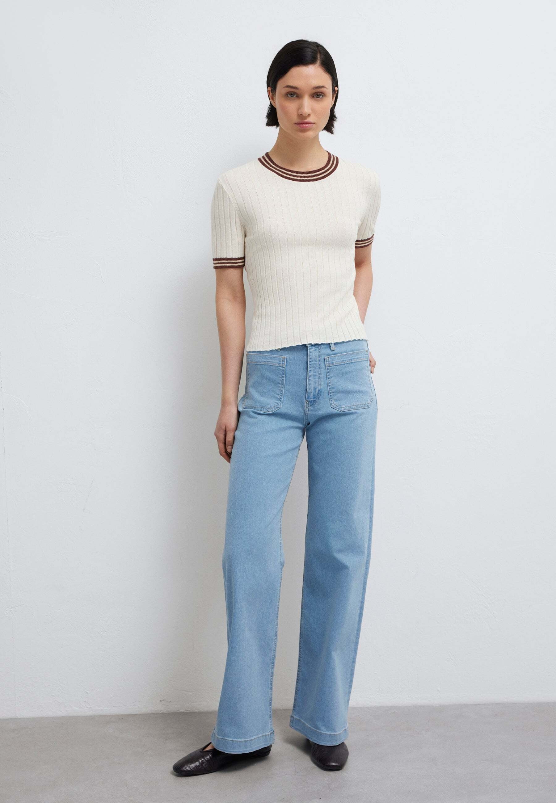 Mavi T-Shirt »Mavi T-Shirt Short Sleeve Tricot«
