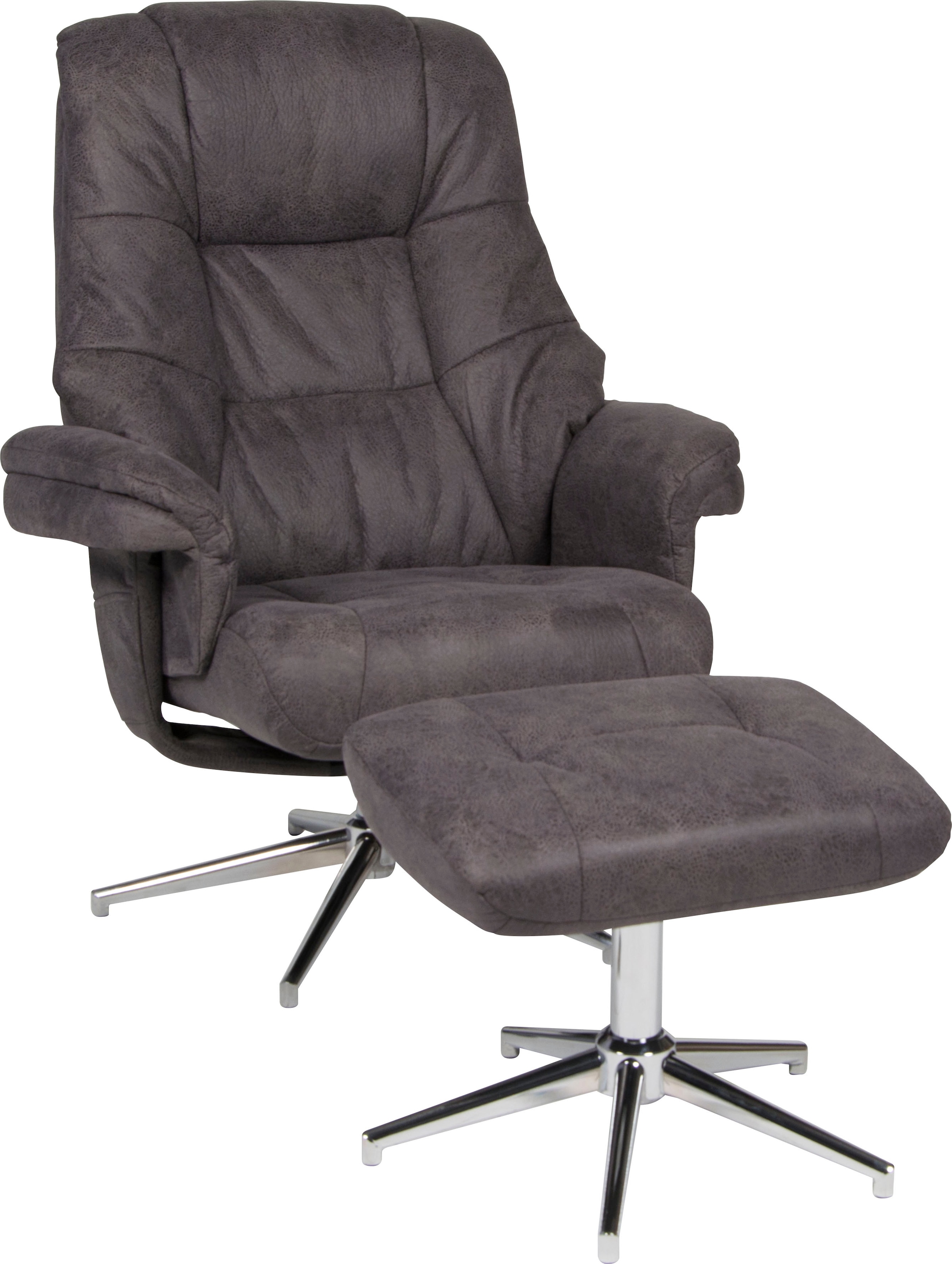 Duo Collection TV-Sessel »Burnaby« mit Hocker und Relaxfunktion, 360 Grad drehbar