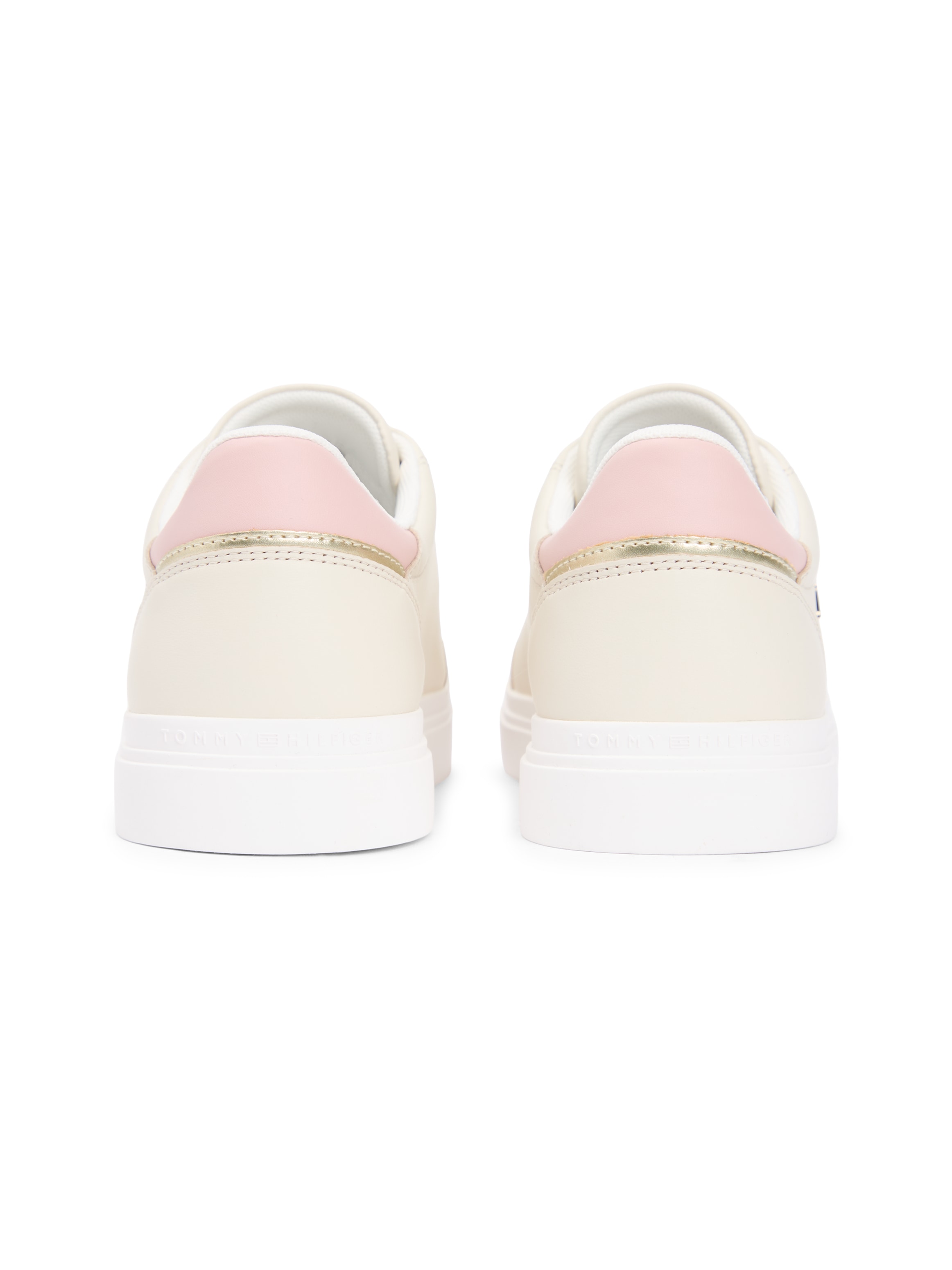 Tommy Hilfiger Baskets à plateforme »TH CHIC CUPSOLE«  chaussure de loisirs, chaussure basse, chaussure à lacets avec logo TH doré