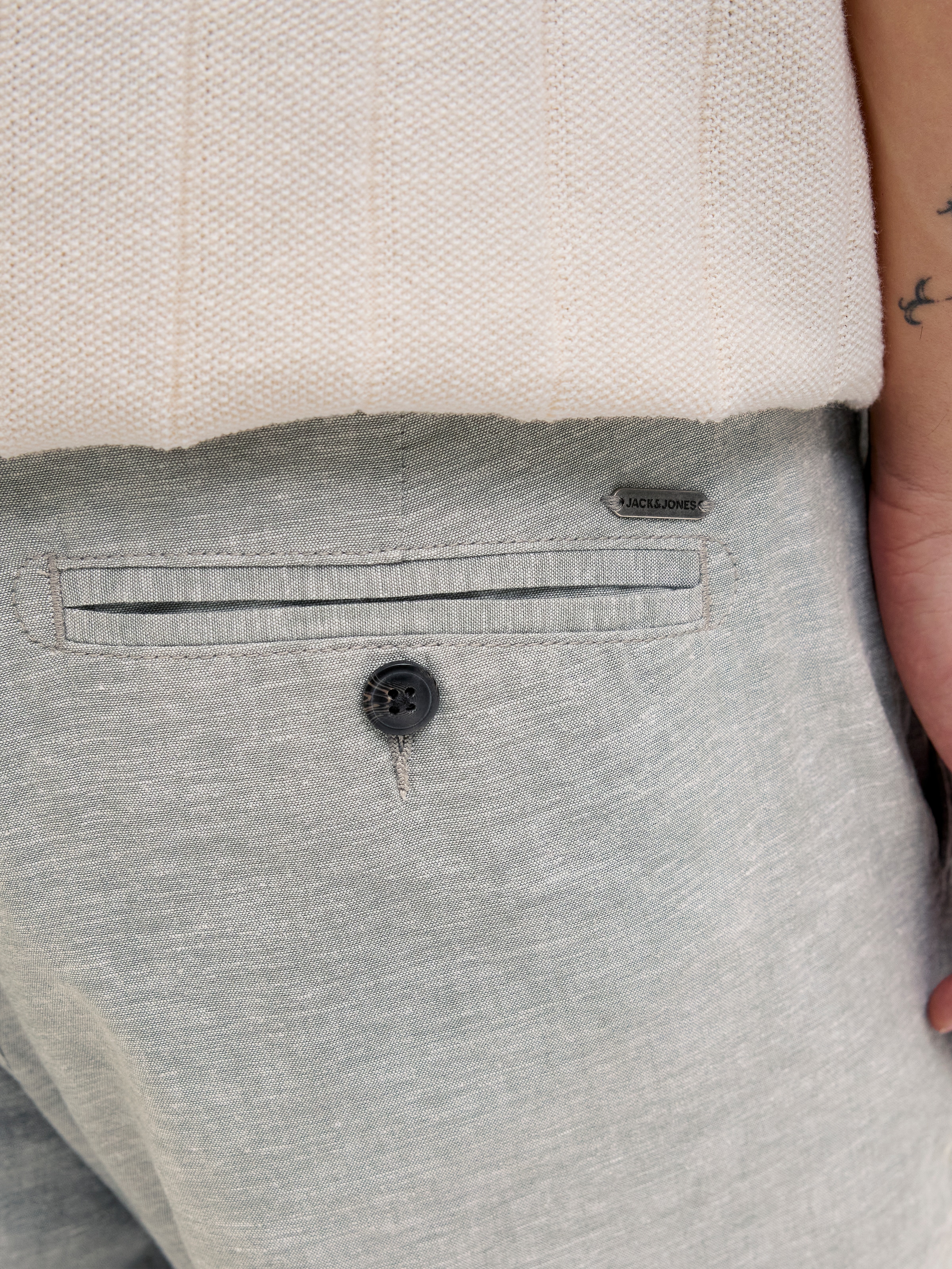 Jack & Jones Chinohose »JPSTACE SUMMER CHINO PANT SN«  mit Reissverschluss