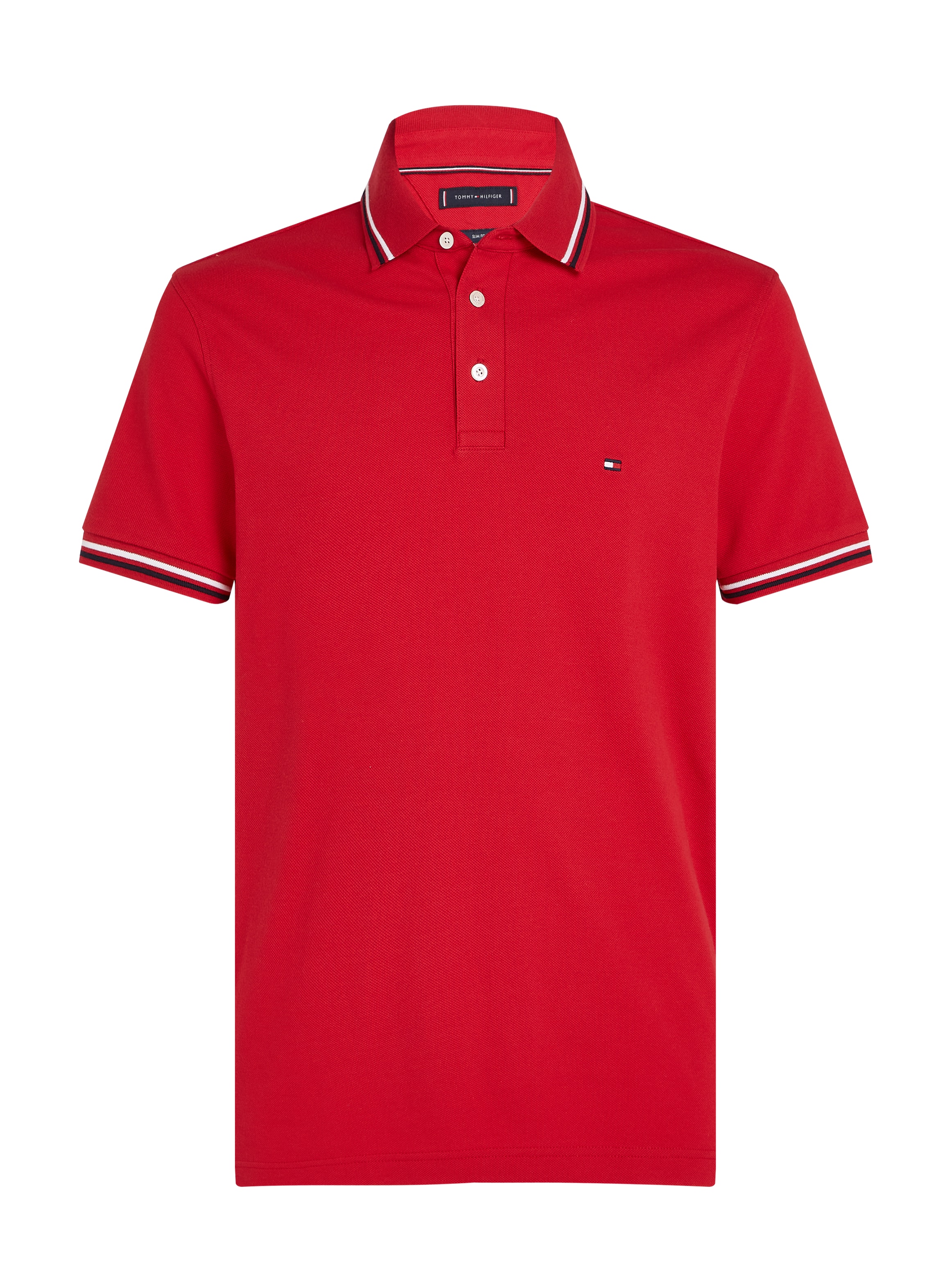 Tommy Hilfiger Polo »TOMMY TIPPED SLIM POLO«