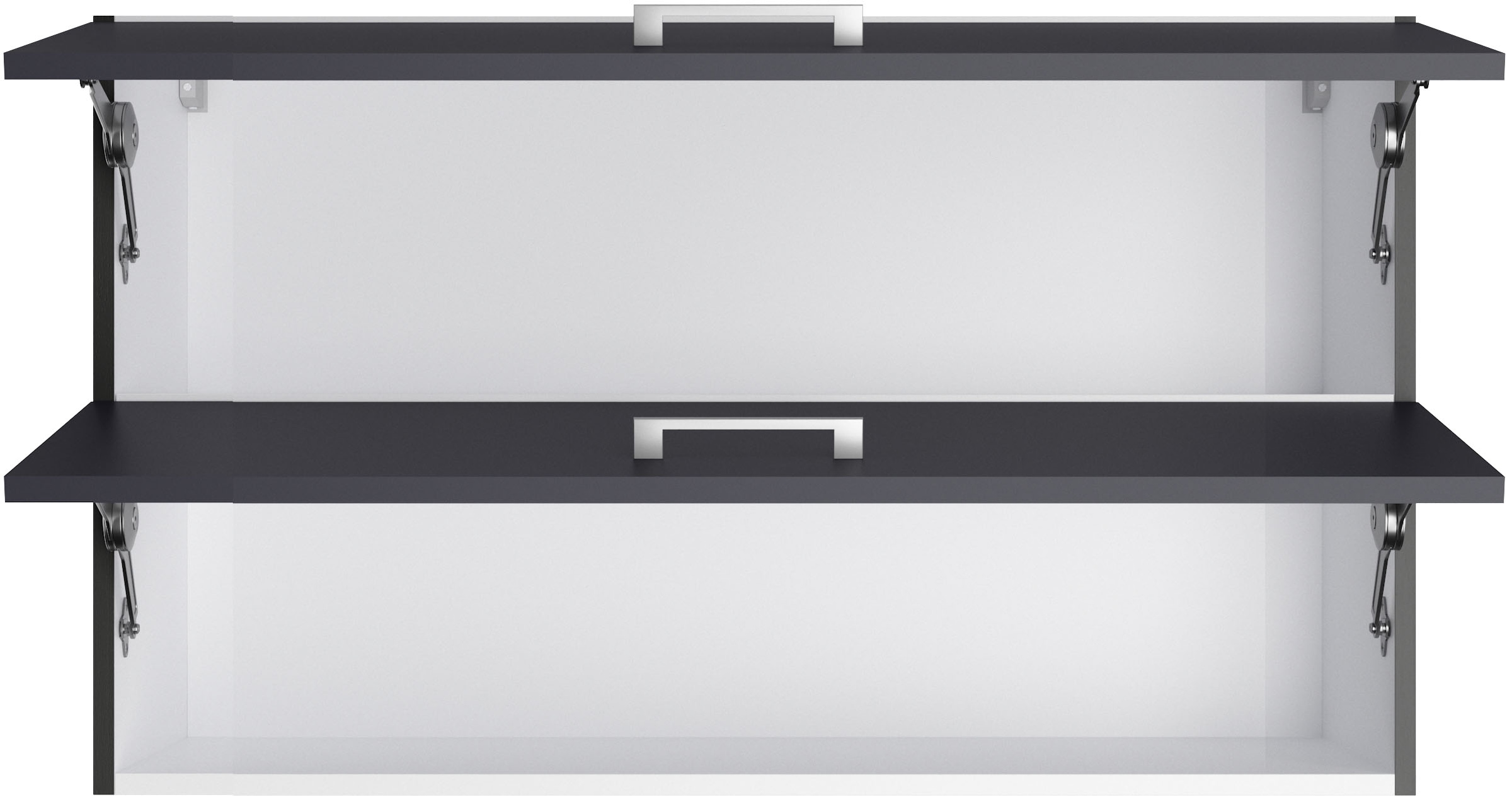 KOCHSTATION Klapphängeschrank »KS-Milan« Klapphängeschrank 100 cm, matte oder hochglänzende Fronten