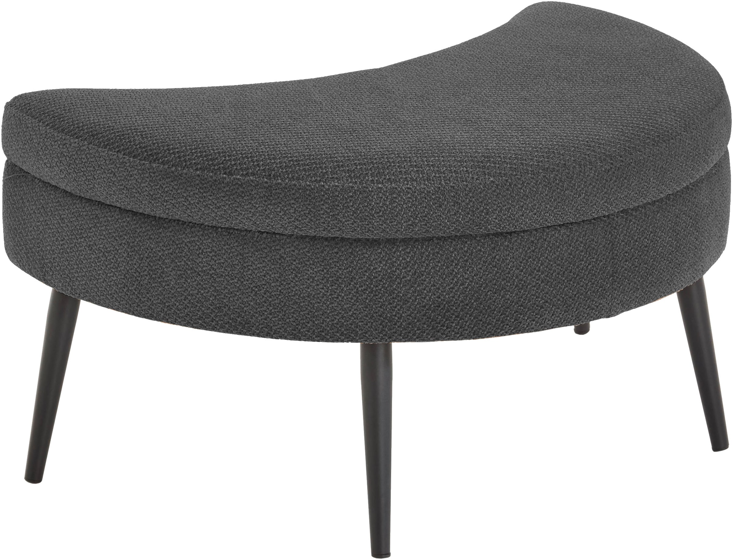 GOODproduct Canapé 2 places »Riko Sessel, B: 110 cm, Sitzhöhe: 44 cm« fauteuil XXL, avec pouf de rangement, dossier & 4 coussins décoratifs