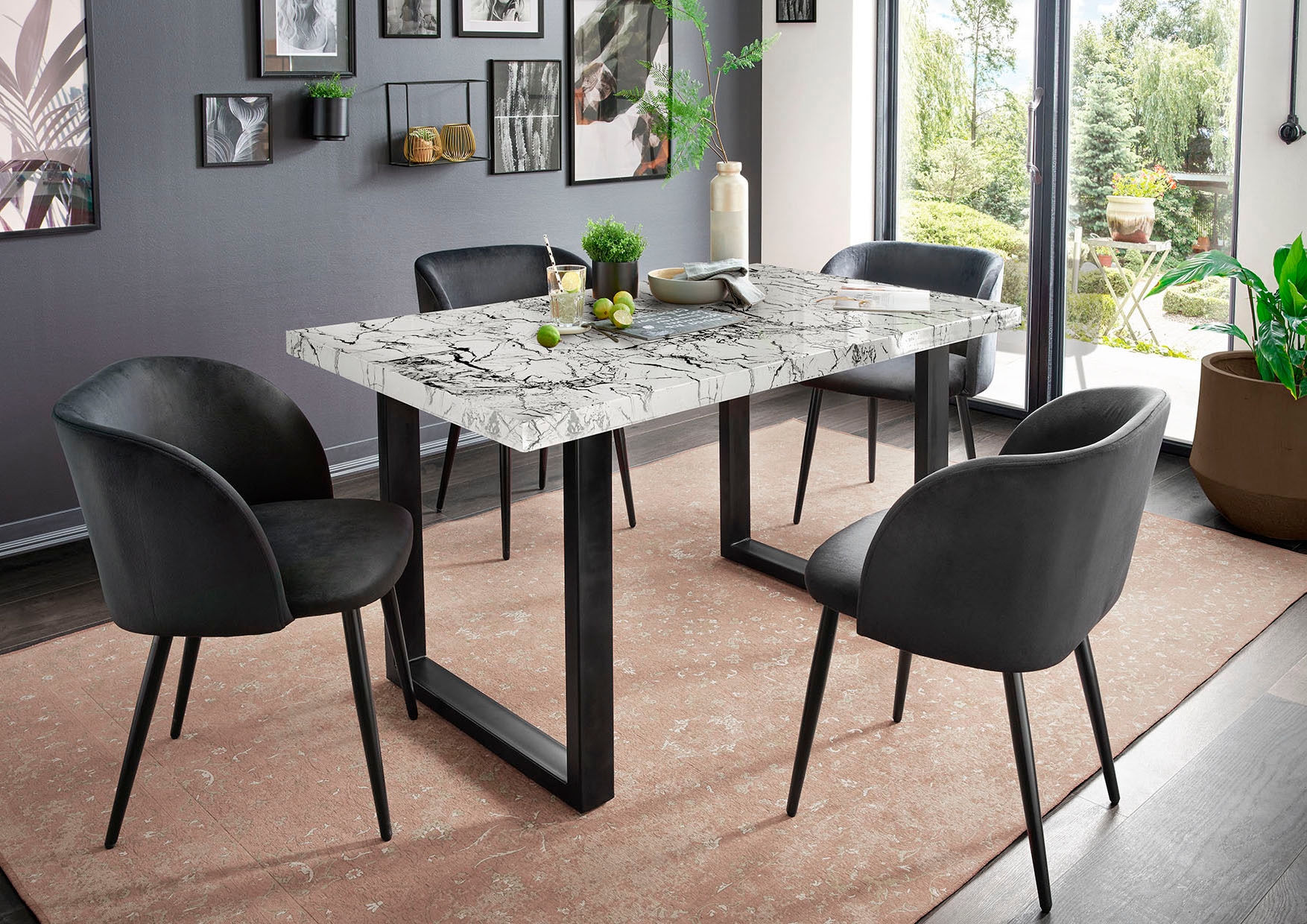 Paroli Table de salle à manger »Manger« in 3 Breiten und 2 Farbausführungen