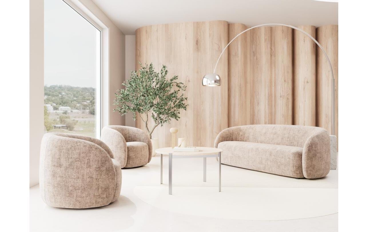 AC Design Fauteuil »Lodi« Komfortabler Loungestuhl mit Drehfunktion