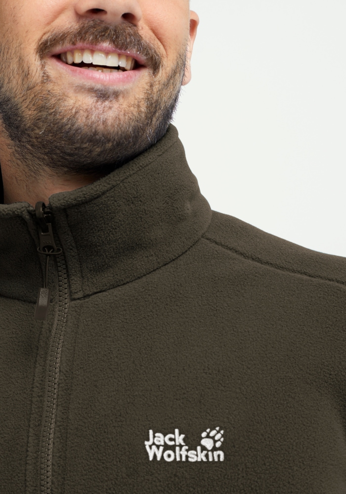 Jack Wolfskin Fleecejacke »TAUNUS 200 FZ M« mit 3-in-1-System, atmungsaktiv, aus Polyester