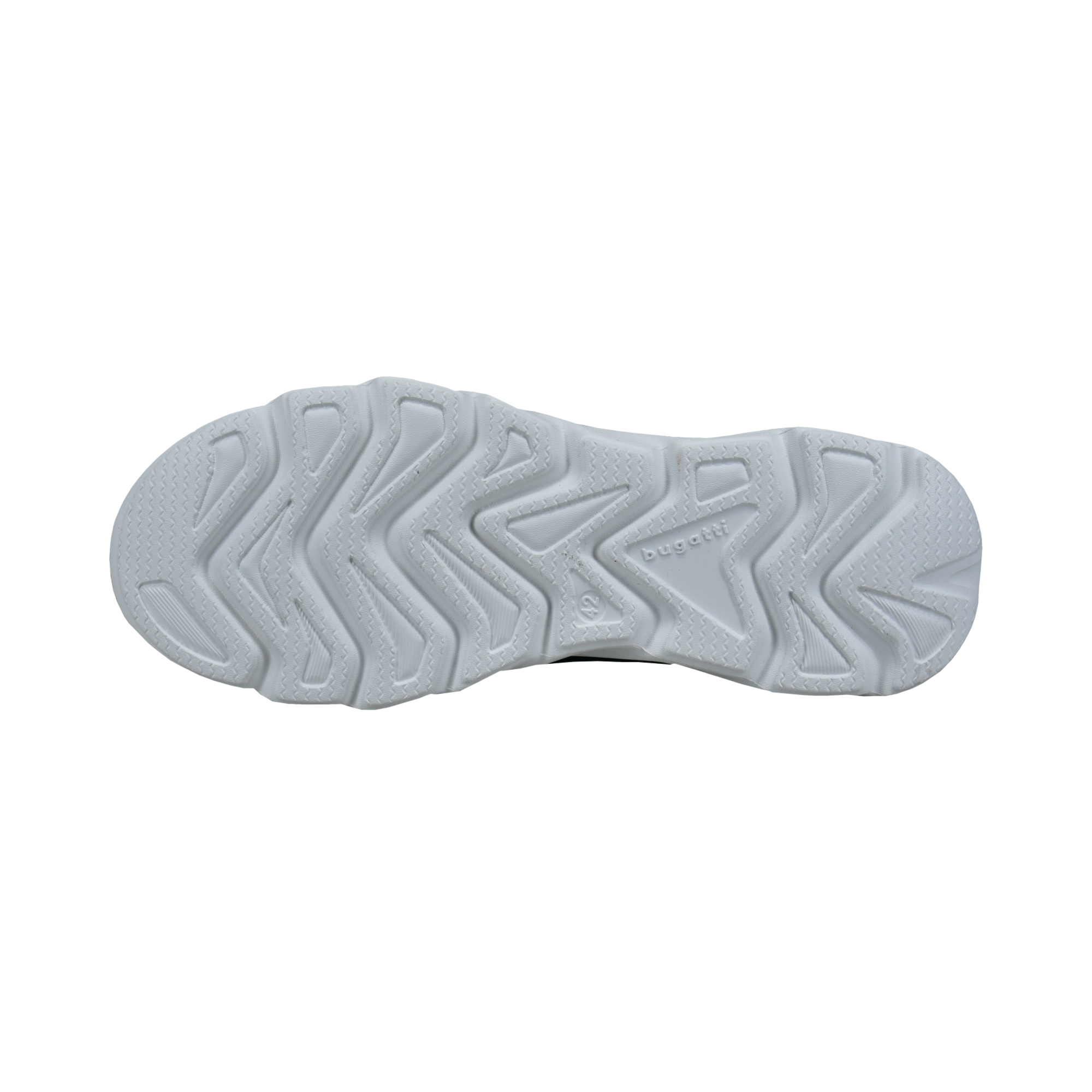 bugatti Slip-On Sneaker  Freizeitschuh, Schlupfschuh mit aufgesetzter Schnürung