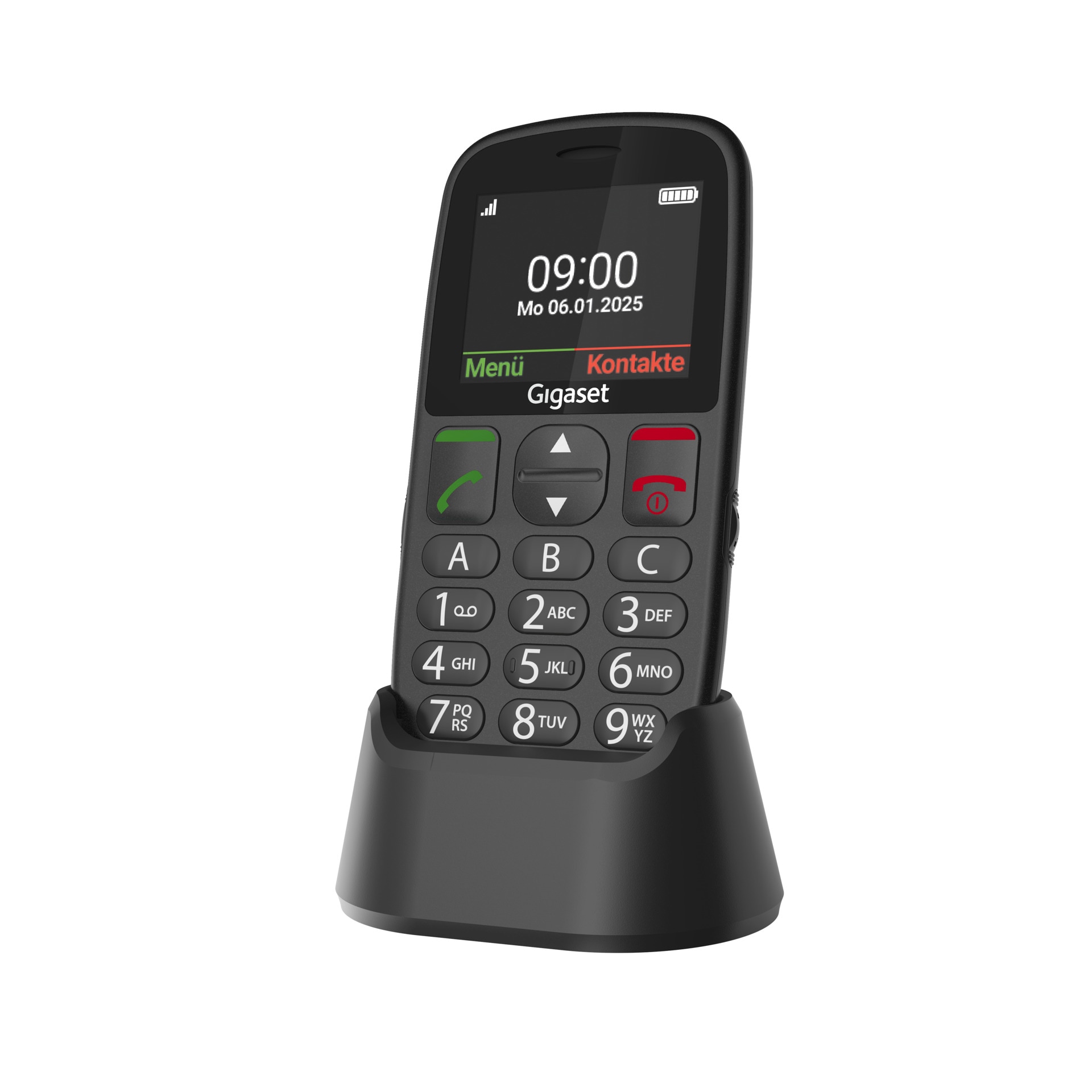 Gigaset Handy »GL395 2G-Mobiltelefon« Schwarz