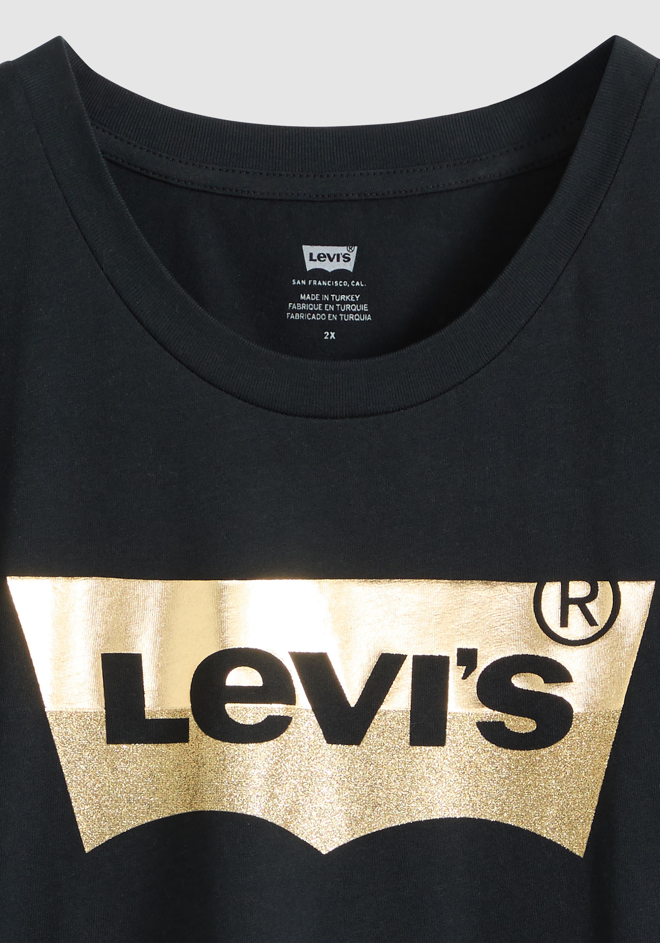 Levi's® Plus T-Shirt »PERFECT TEE« Figurumspielende Passform