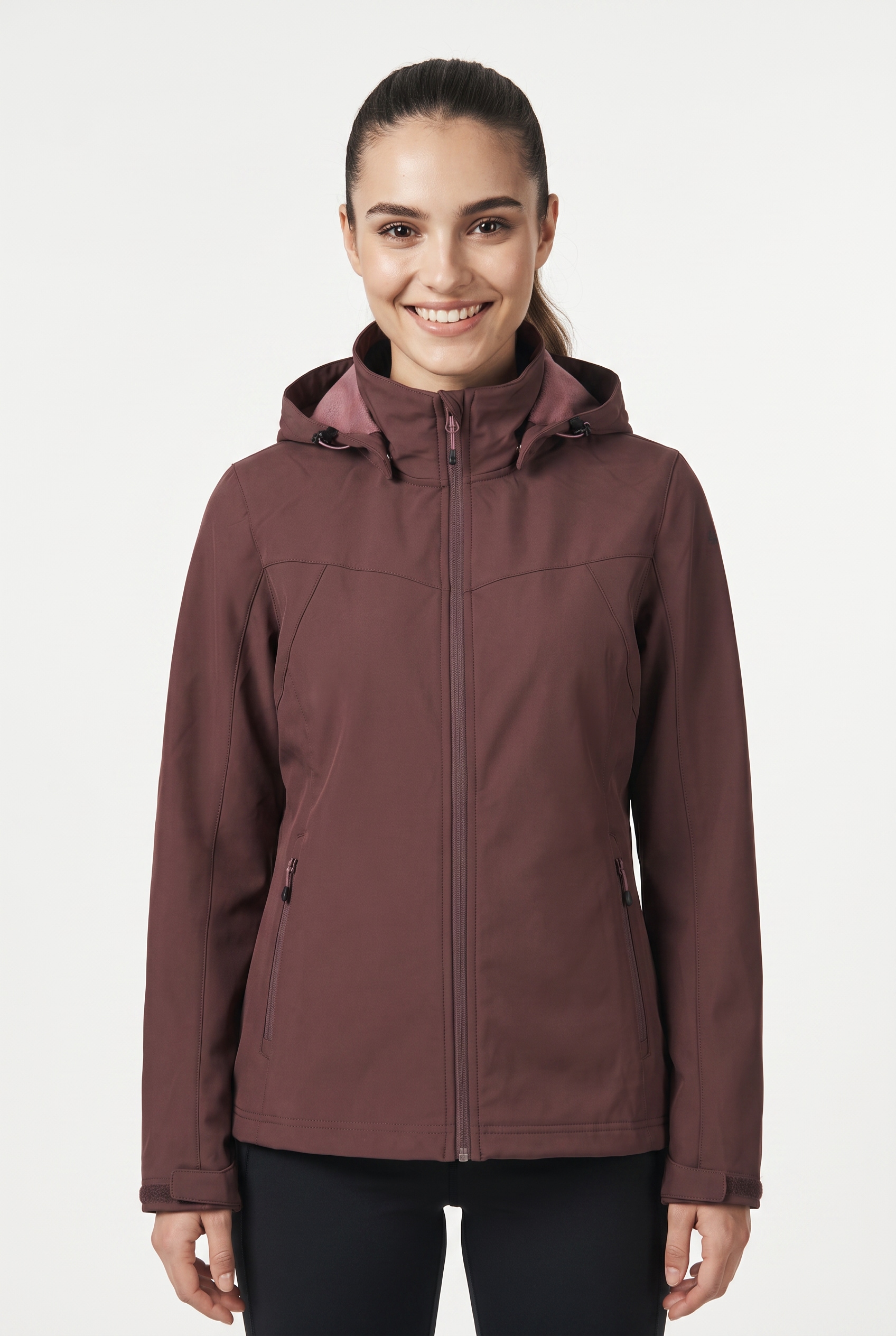 Icepeak Veste softshell »ICEPEAK BRENHAM« avec capuche coupe-vent & déperlant & respirant