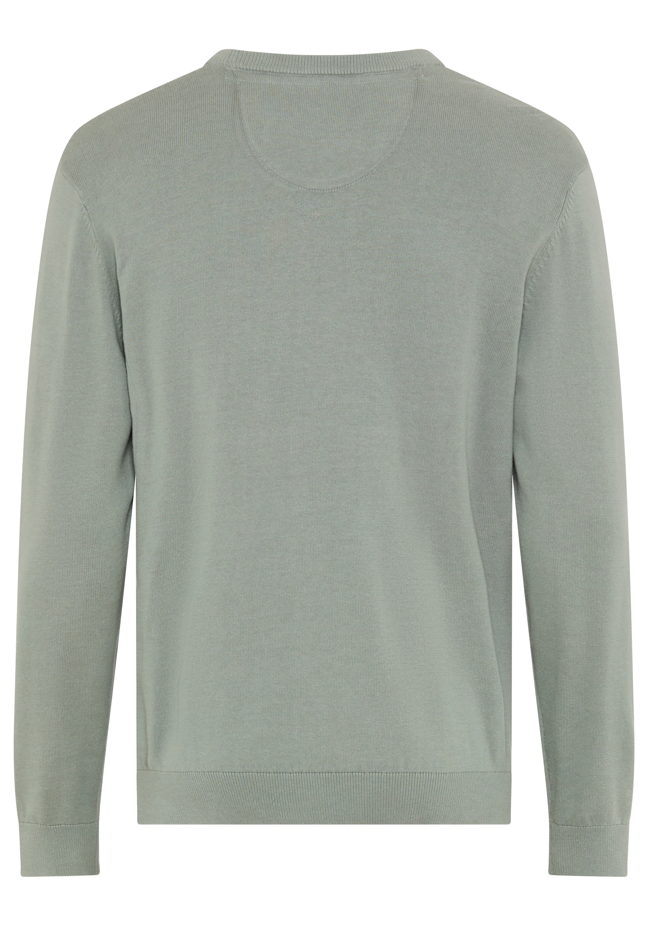 DELMAO Pull à col rond »Neue Kollektion! Feinstrick« en maille fine, idéal pour la mi-saison