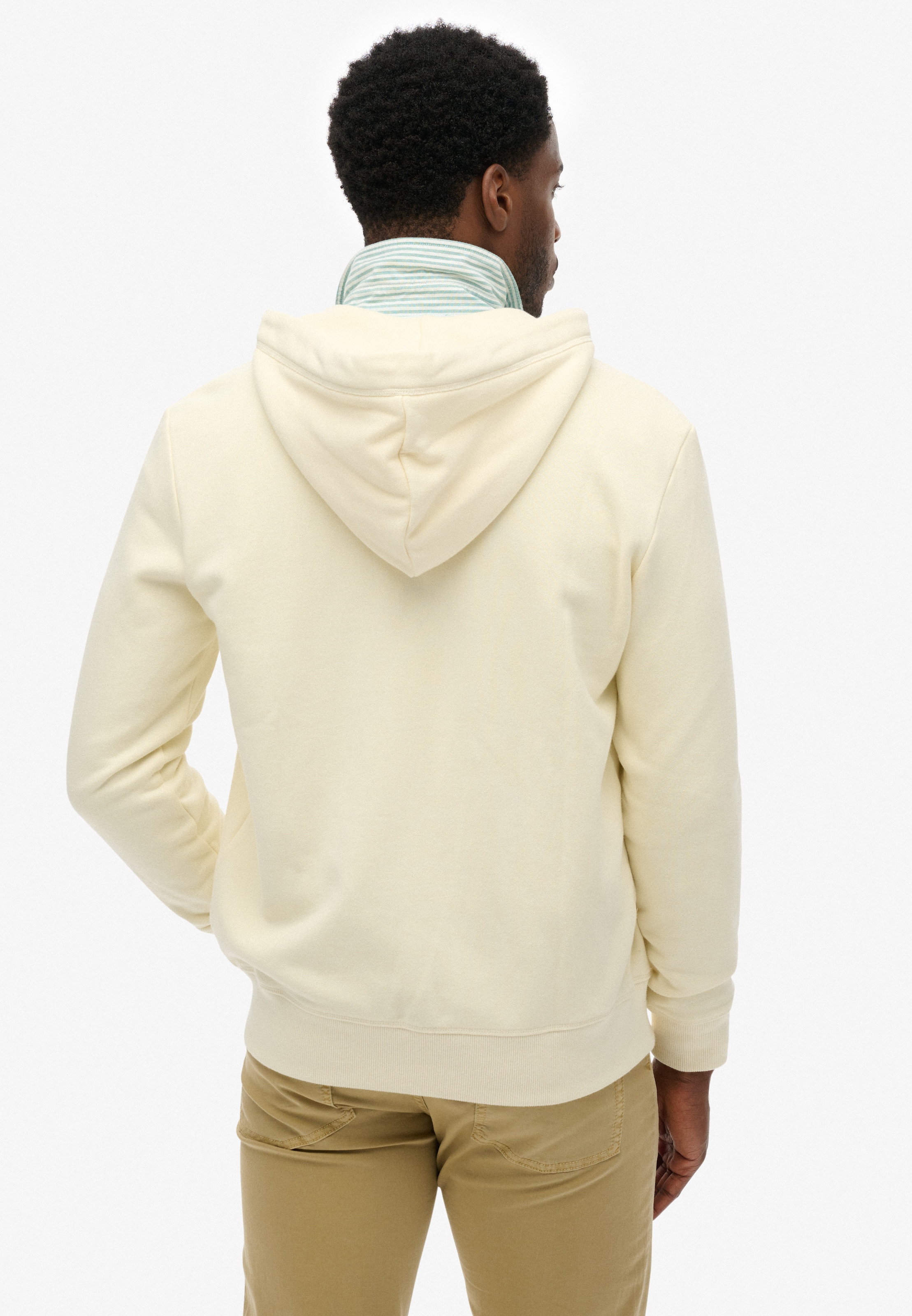 Superdry Sweat à capuche »ESSENTIAL LOGO ZIP HOODIE HB« Baumwollmischung, slim fit