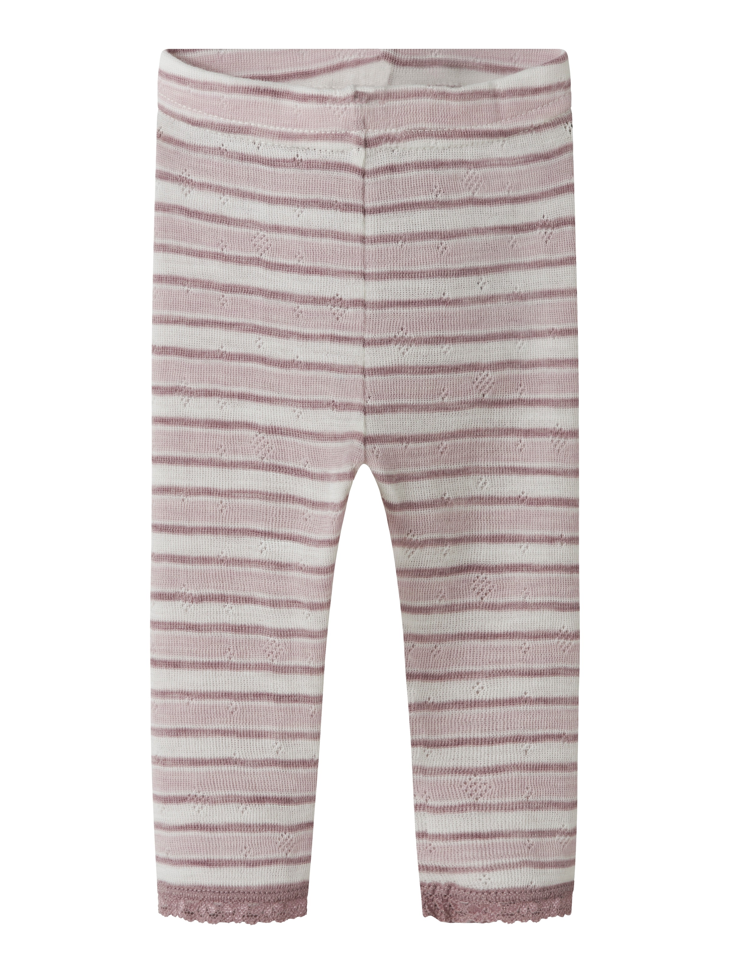 Name It Leggings »NBFWANG WOOL NEEDLE LEGGING NOOS«  laine, coupe slim
