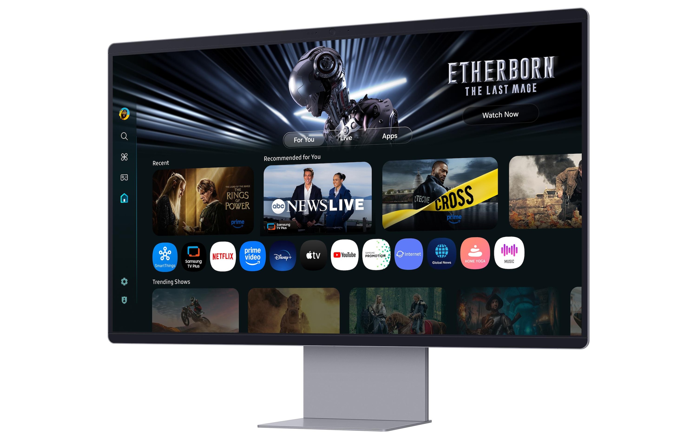 Samsung Smart Monitor »S32FM900SU« 80 cm/32 ″  3840 x 2160 px 0,03 Reaktionszeit 165 Hz