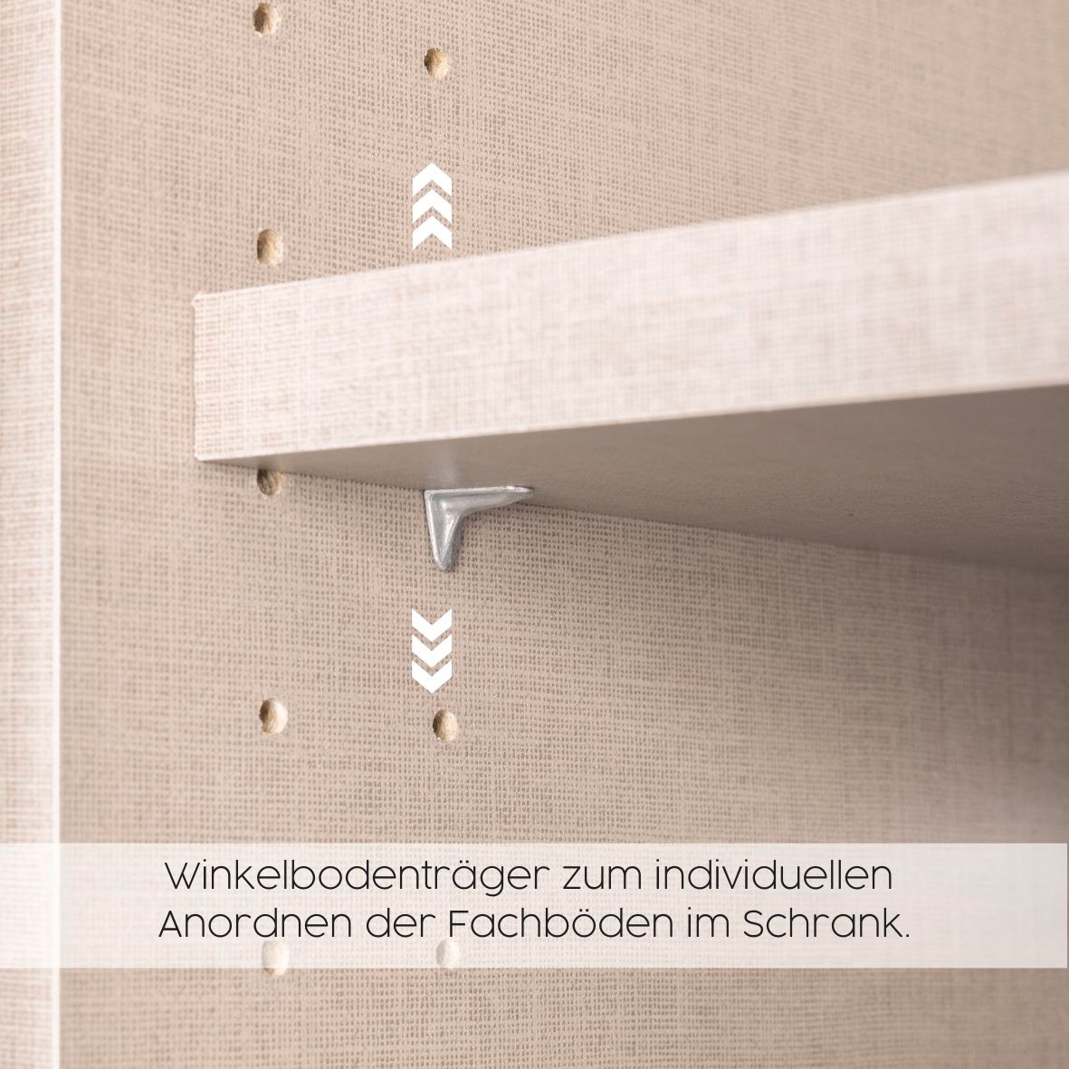 GOODproduct Armoire à portes battantes »Kleiderschrank Schrank Garderobe Wäscheschrank CHALLENGER« Largeurs 181/226 cm, hauteurs 197/210 cm,  poignées métalliques gris métal et tiroirs spacieux MADE IN GERMANY
