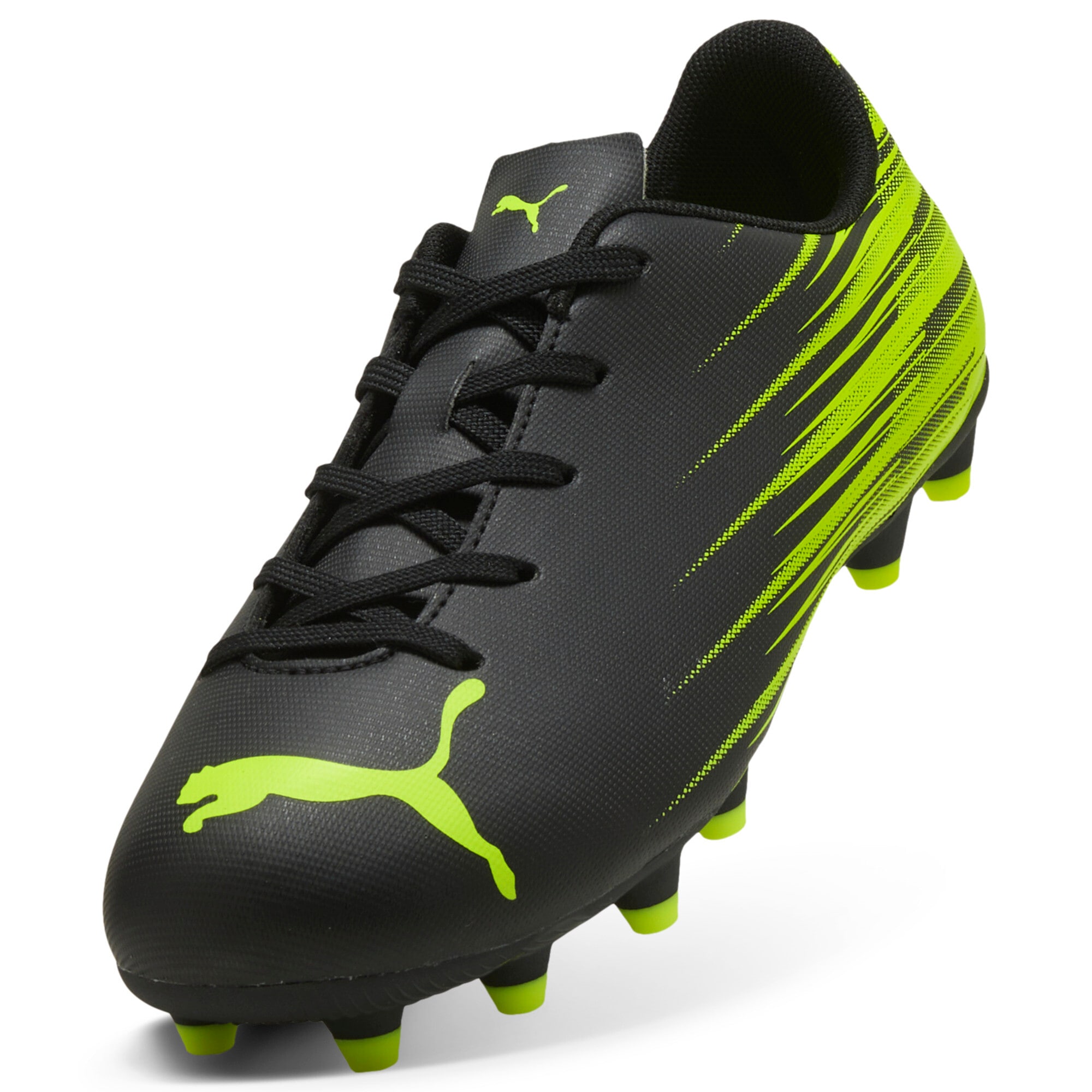 PUMA Chaussure de football »ATTACANTO II FGAG JR«  avec crampons pour terrains en gazon et gazon synthétique, avec lacets
