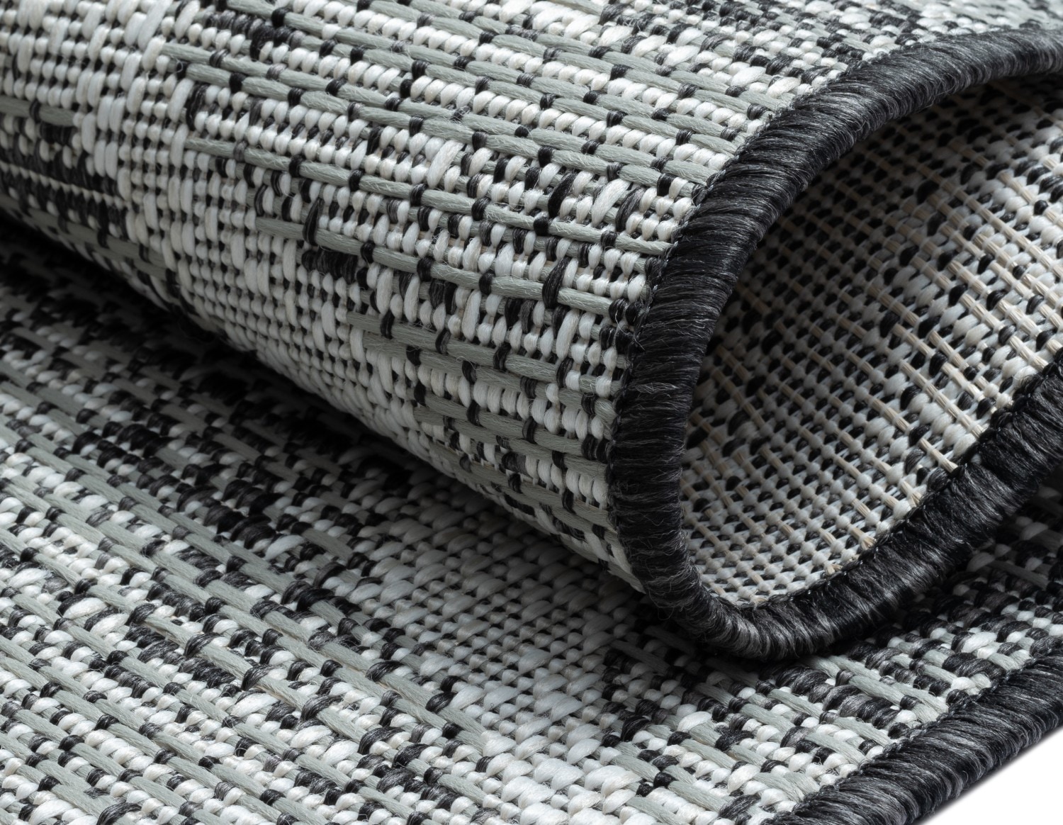 Myflair Möbel & Accessoires Teppich »Astral, LAGERRÄUMUNG!« rechteckig 6 mm Höhe modernes Rauten Design, Outdoor geeignet, Balkon, Terrasse