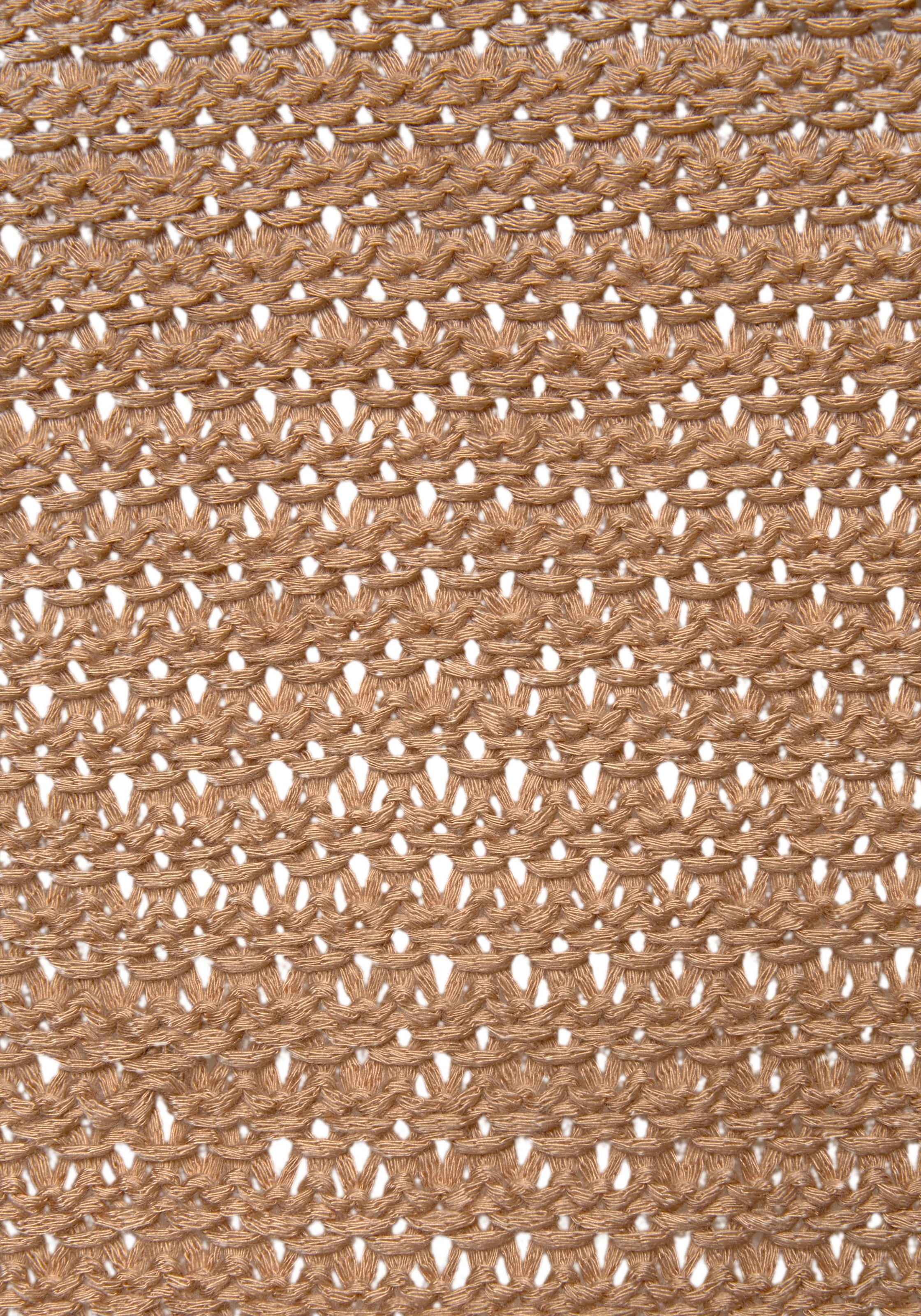 LASCANA Kurzarmpullover in luftigem Ajourstrick, Strickpullover, sommerlich