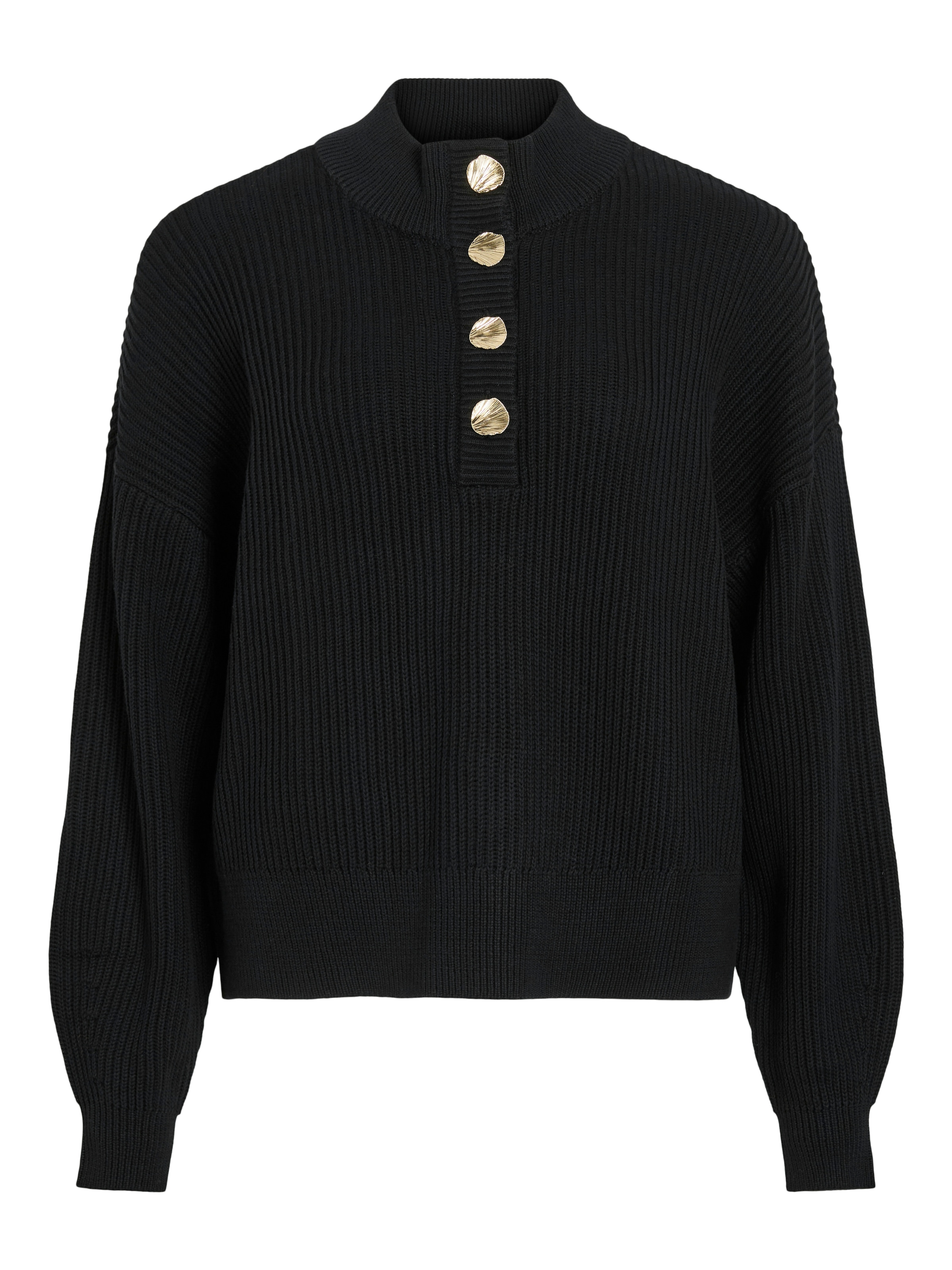 Vila Stehkragenpullover »VICHING CREW NECK L/S KNIT TOP - NOOS«