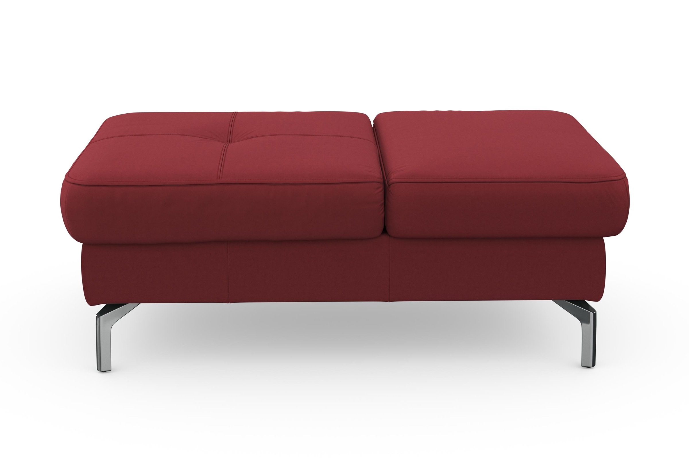 sit&more Hocker »Bendigo« mit Klappfunktion, Bodenfreiheit 15 cm, wahlweise in 2 Fussfarben