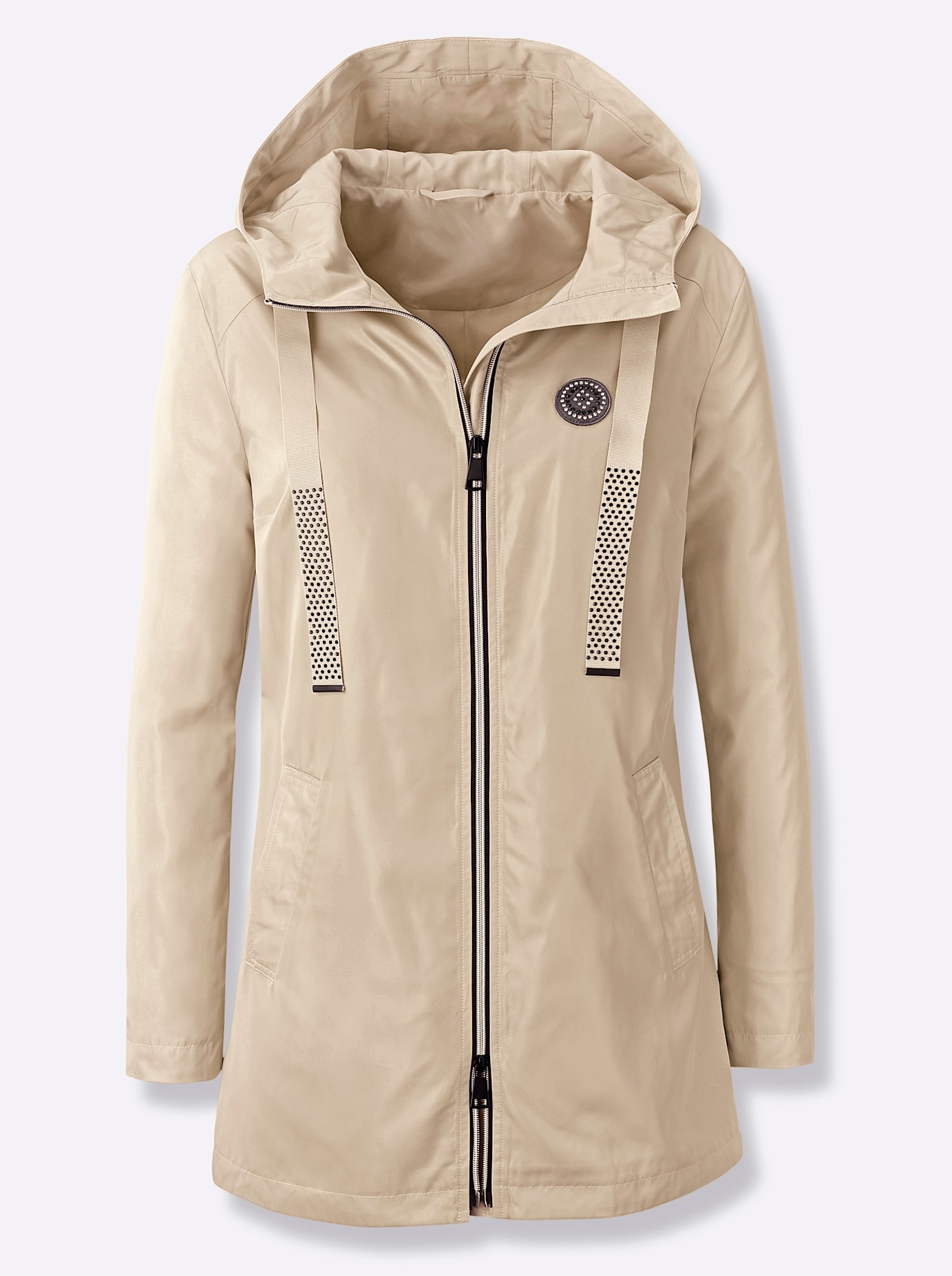 Inspirationen Outdoorjacke mit Kapuze
