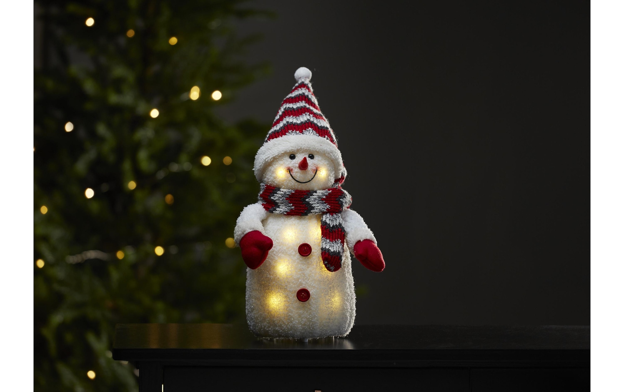 Parforce Traditional Hunting Figurine décorative LED »Schneemann 38 cm«
