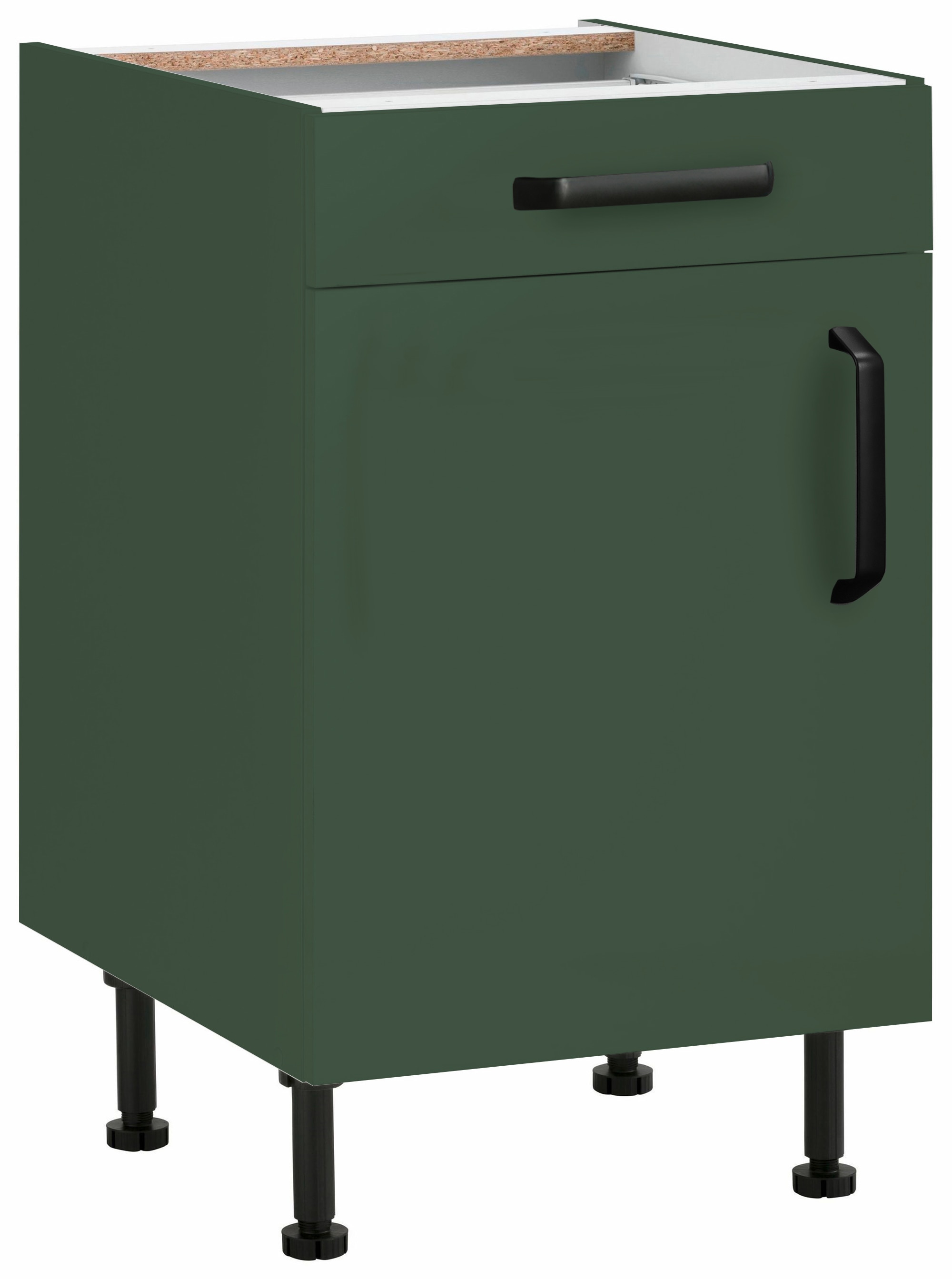 wiho Küchen Unterschrank »Simi« Soft-Close-Funktion in Schubkästen und Auszügen, verstellbare Füsse