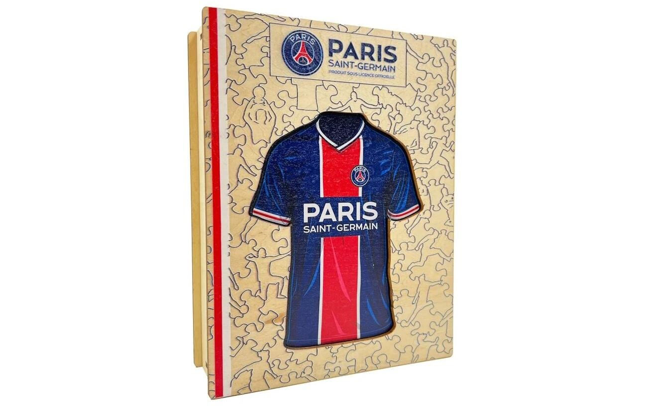   Puzzle »Iconic PSG FC – Trikot« Holzart: Birke (Herkunftsland: China)