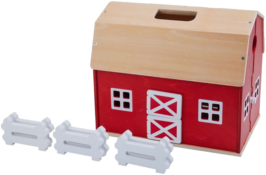 Schleich® Spielwelt »FARM WORLD, Grosser Bauernhof aus Holz (42602)«