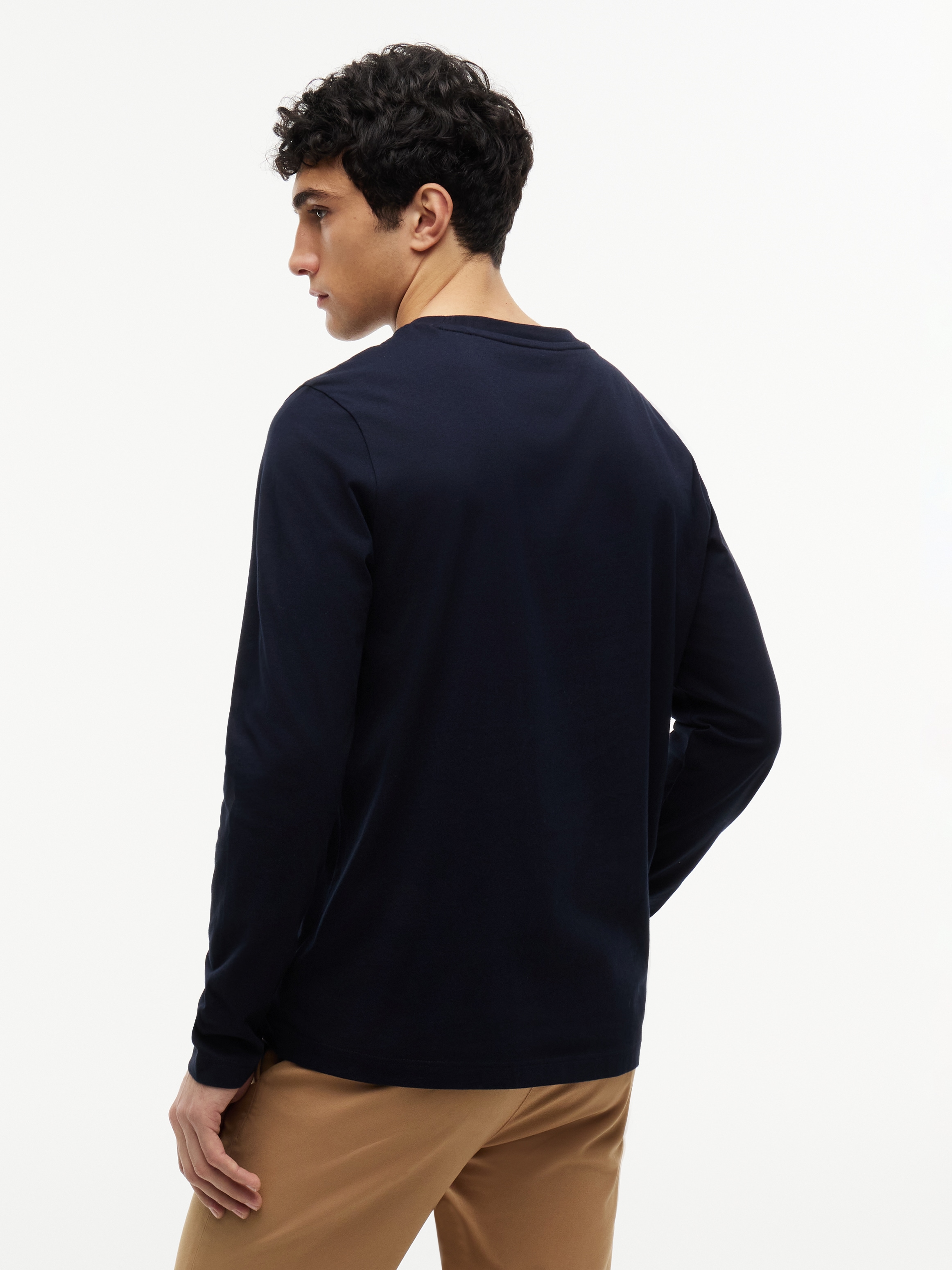 Tommy Hilfiger T-shirt à manches longues »SCRIPT STACK LS REGULAR TEE«