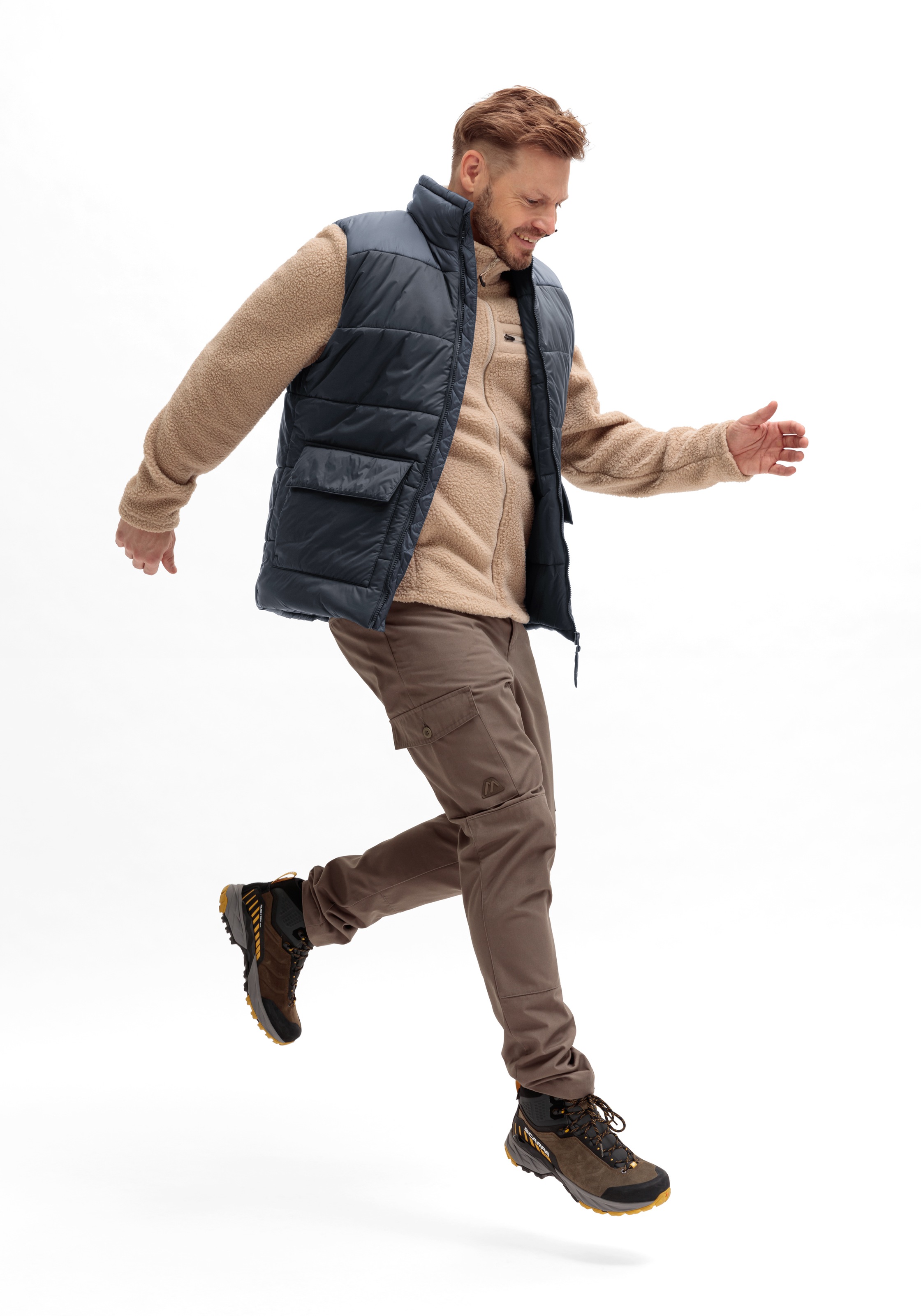 Maier Sports Gilet fonctionnel »Heatcore Vest M« veste sans manches homme chaude coupe-vent et respirante