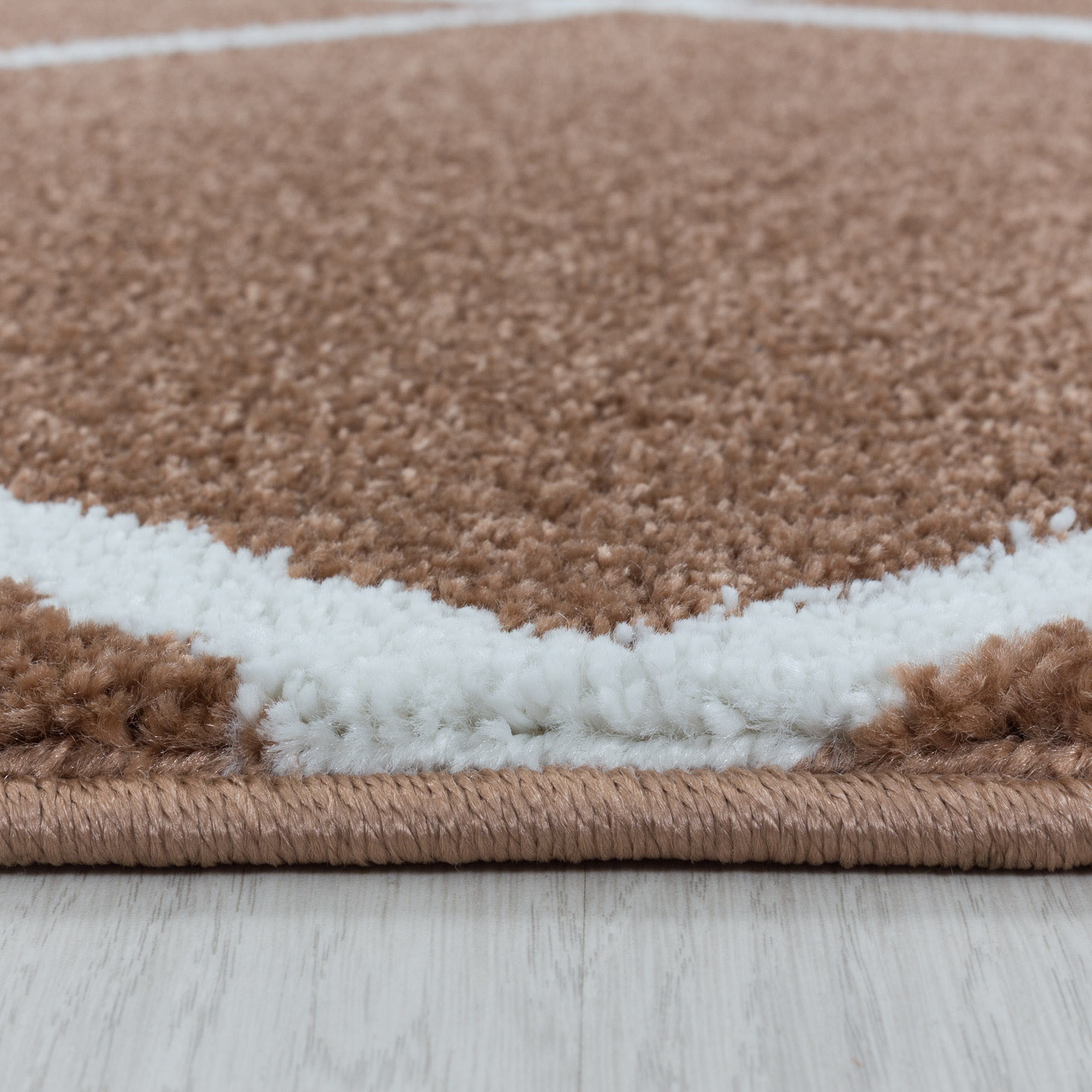 Ayyildiz Teppiche Tapis »RIO 4601« Rectangulaire 8 mm Höhe Pflegeleicht / Strapazierfähig / Trend Colors/ Wohnzimmer