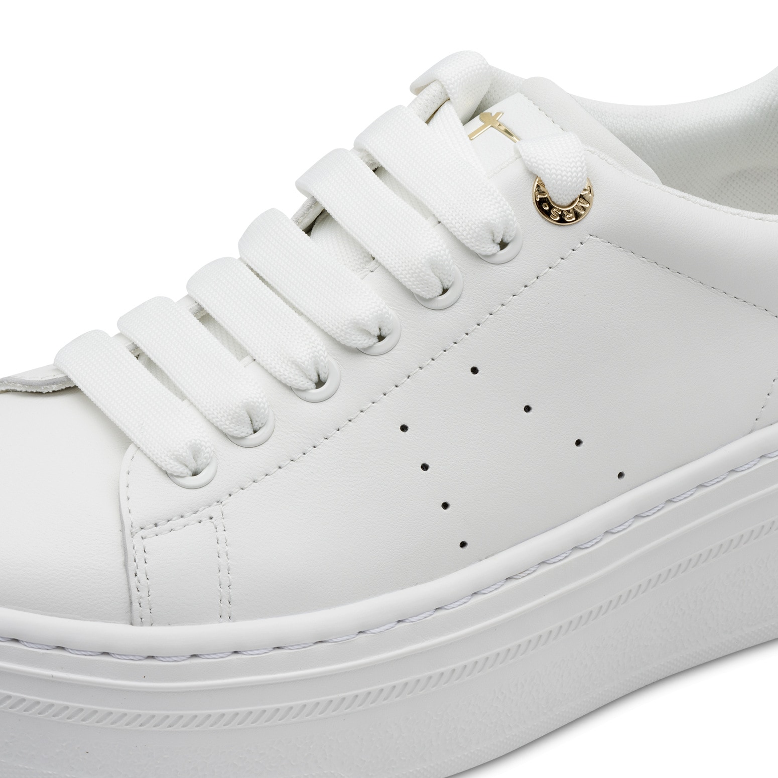 Tamaris Baskets à plateforme  , Schnürschuh, Halbschuh mit auffälligen Schmucksteinen an der Ferse