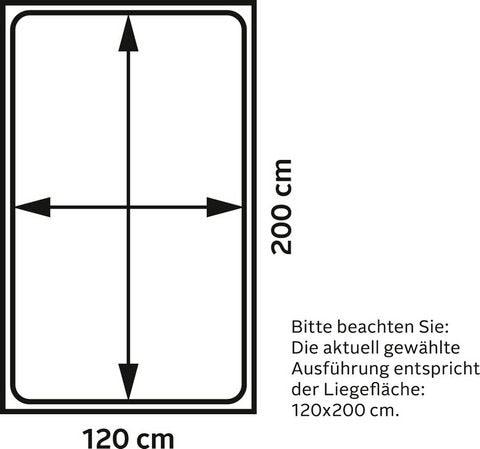 Jockenhöfer Gruppe Boxspringbett »Carmen« mit Bettkasten und Topper, erhältlich in  120 & 140cm Breite