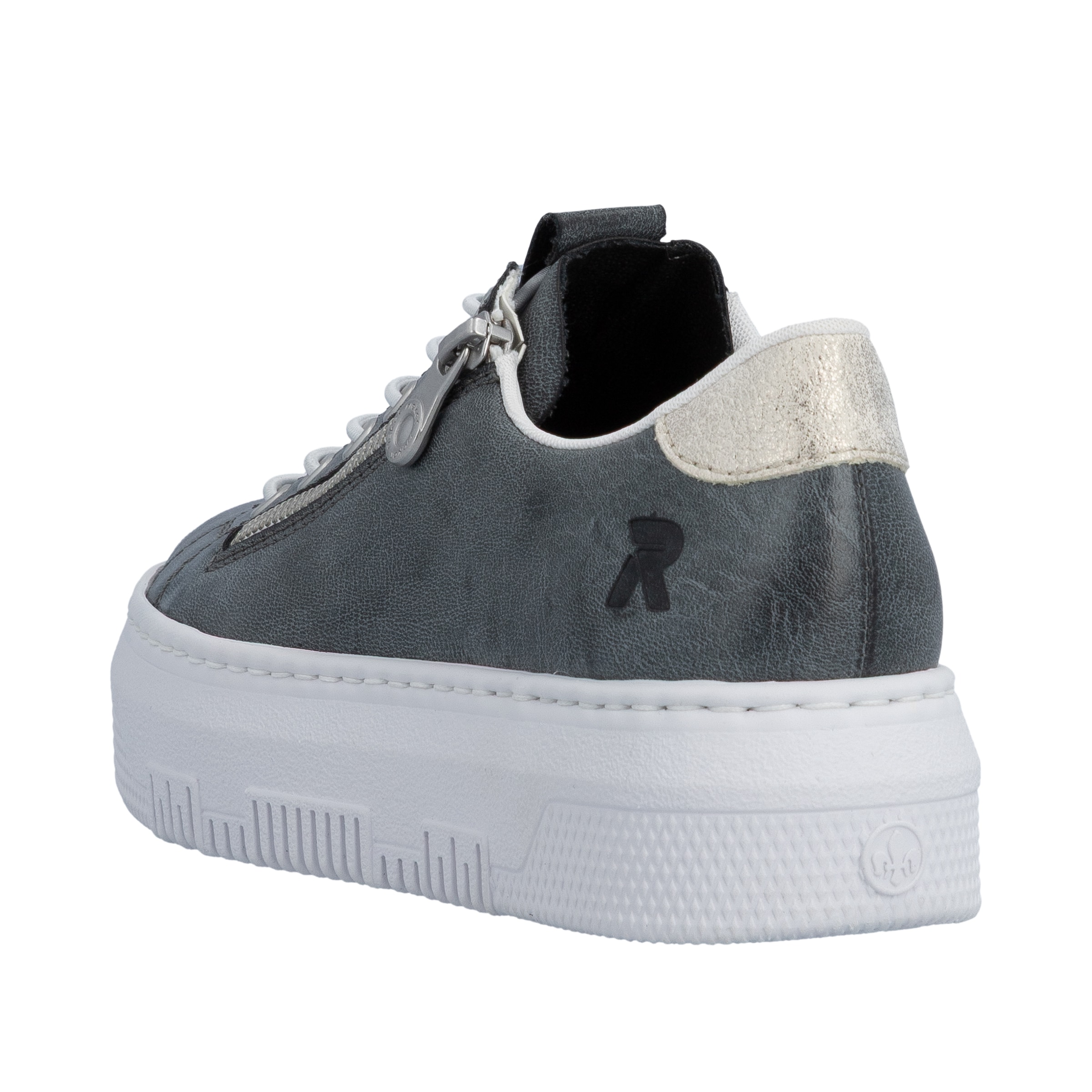 Rieker Baskets à plateforme  Baskets, baskets slip-on, chaussons avec rembourrage en peau de mouton