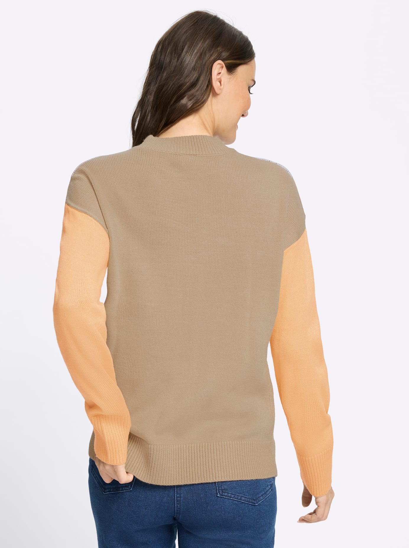 Classic Basics Pull à col montant »Langarm-Pullover«