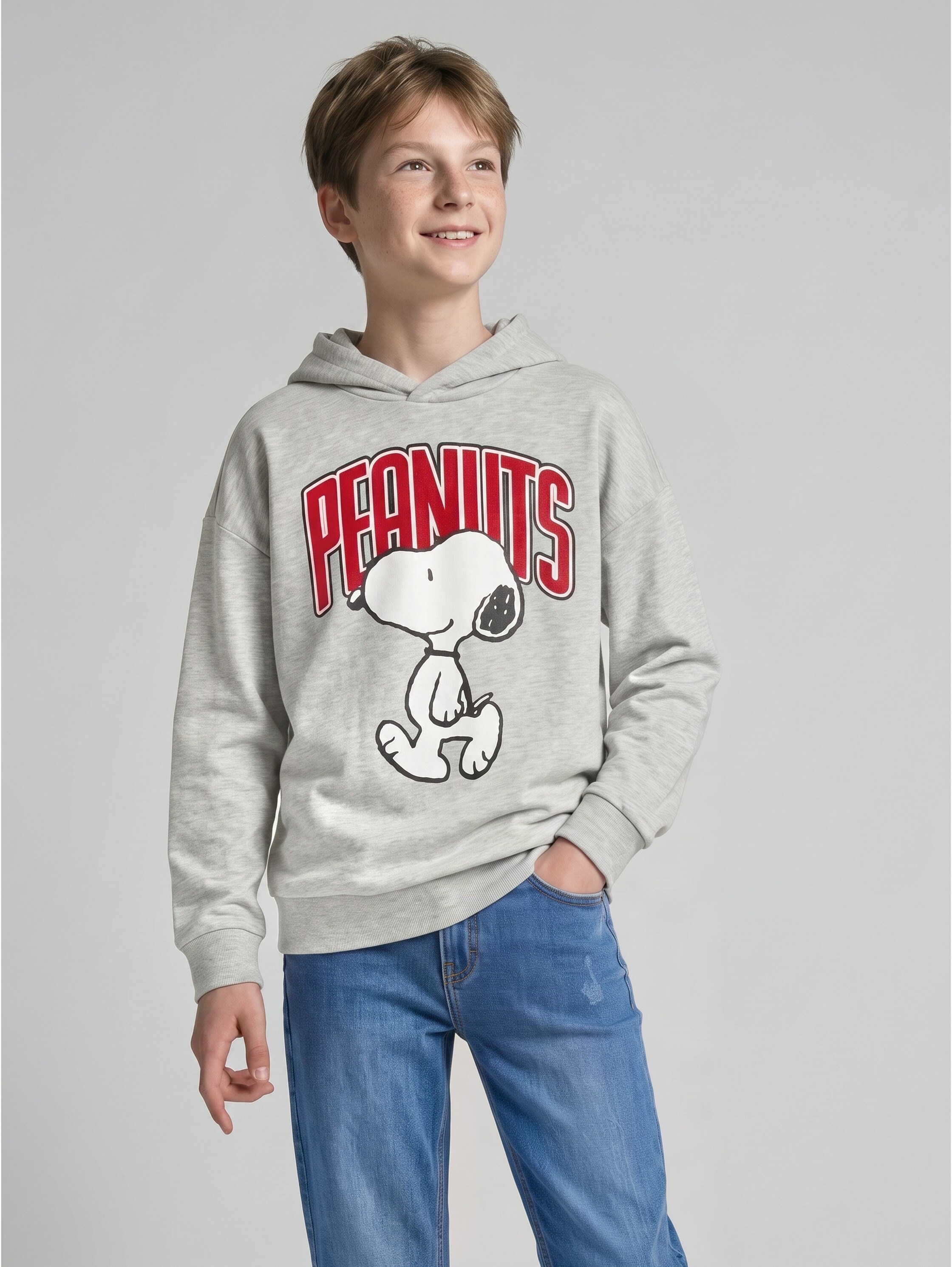 TOM TAILOR Sweat à capuche , mit Peanut-Print / für boys
