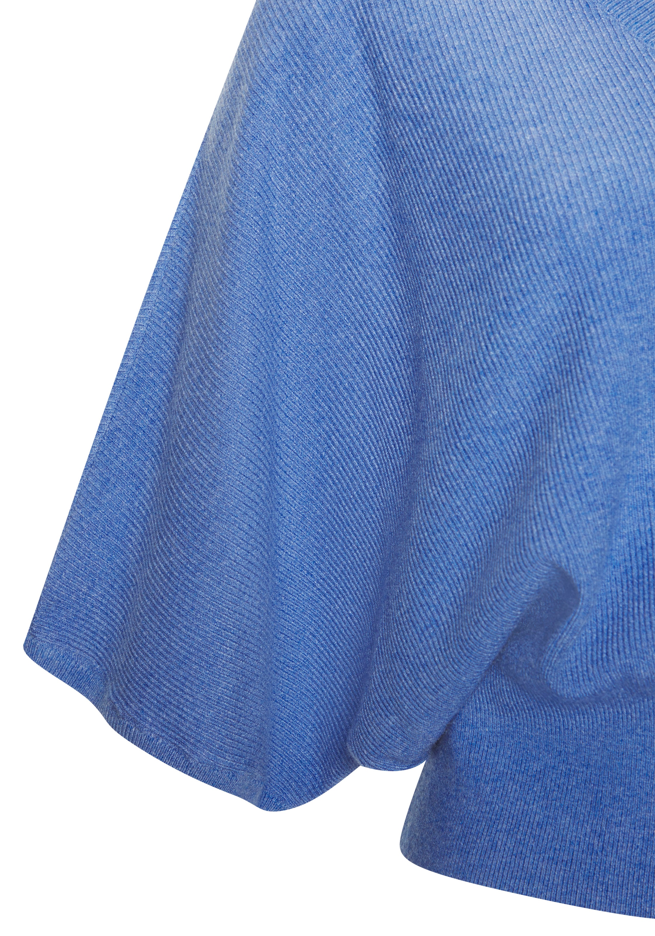 Copenhagen Studios Fledermausshirt aus hochwertiger, feiner Rippe, Loungewear