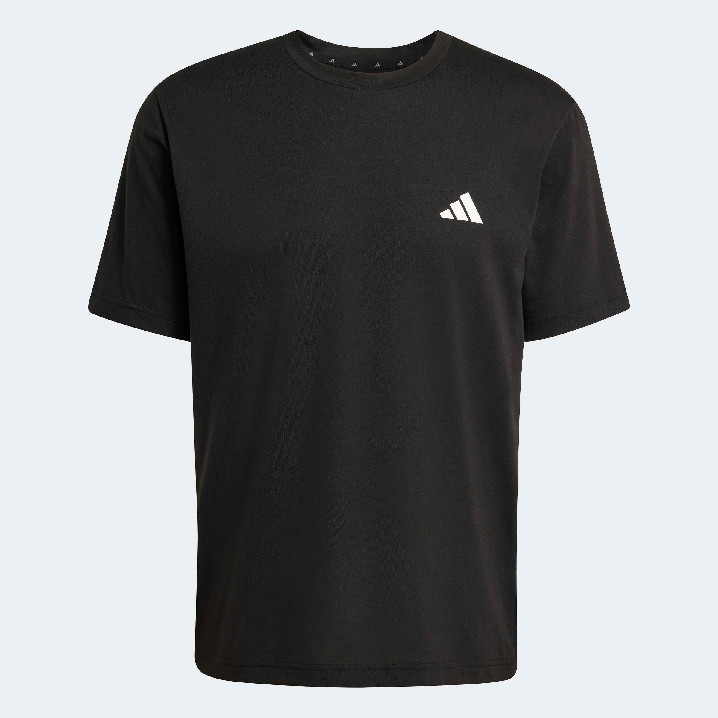 adidas Performance T-Shirt »WORKOUT ESSENTIALS FEELREADY 3-STREIFEN« mit Rundhalsausschnitt, sportlicher Stil, aus Single Jersey
