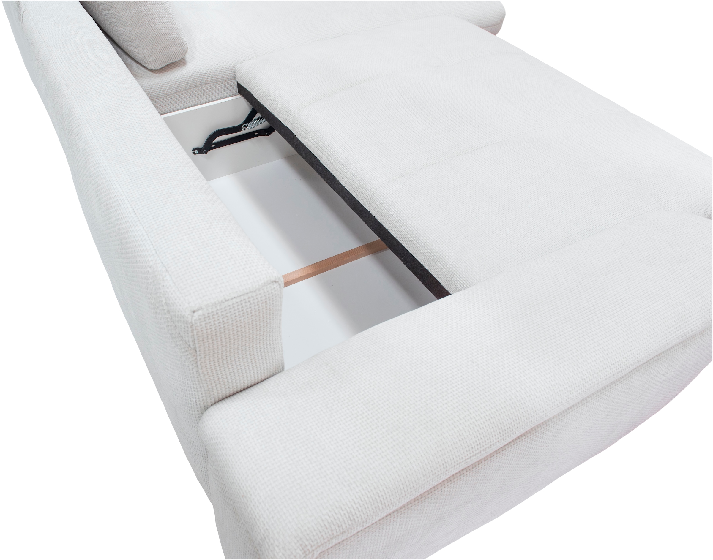 exxpo - sofa fashion Canapé d'angle »Casa Grande inkl. Bettfunktion & Bettkasten, OTTOs Choice, bequem« Breite 268cm, L-Form, guter Sitzkomfort, grosse Liegefläche