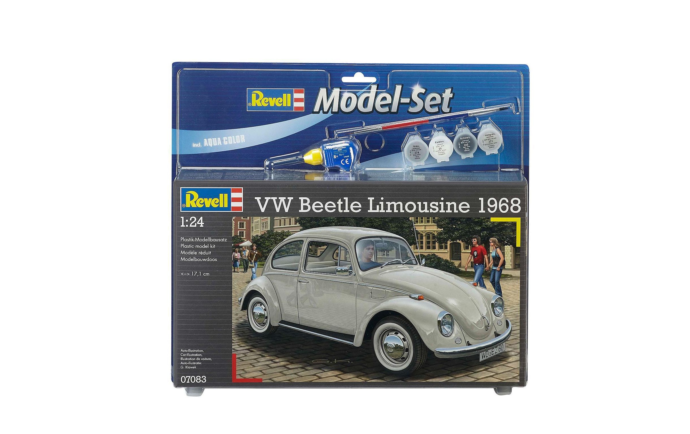 Revell® »VW Beetle Limousine 68« Ensemble,  1:24 fabriqué en Europe