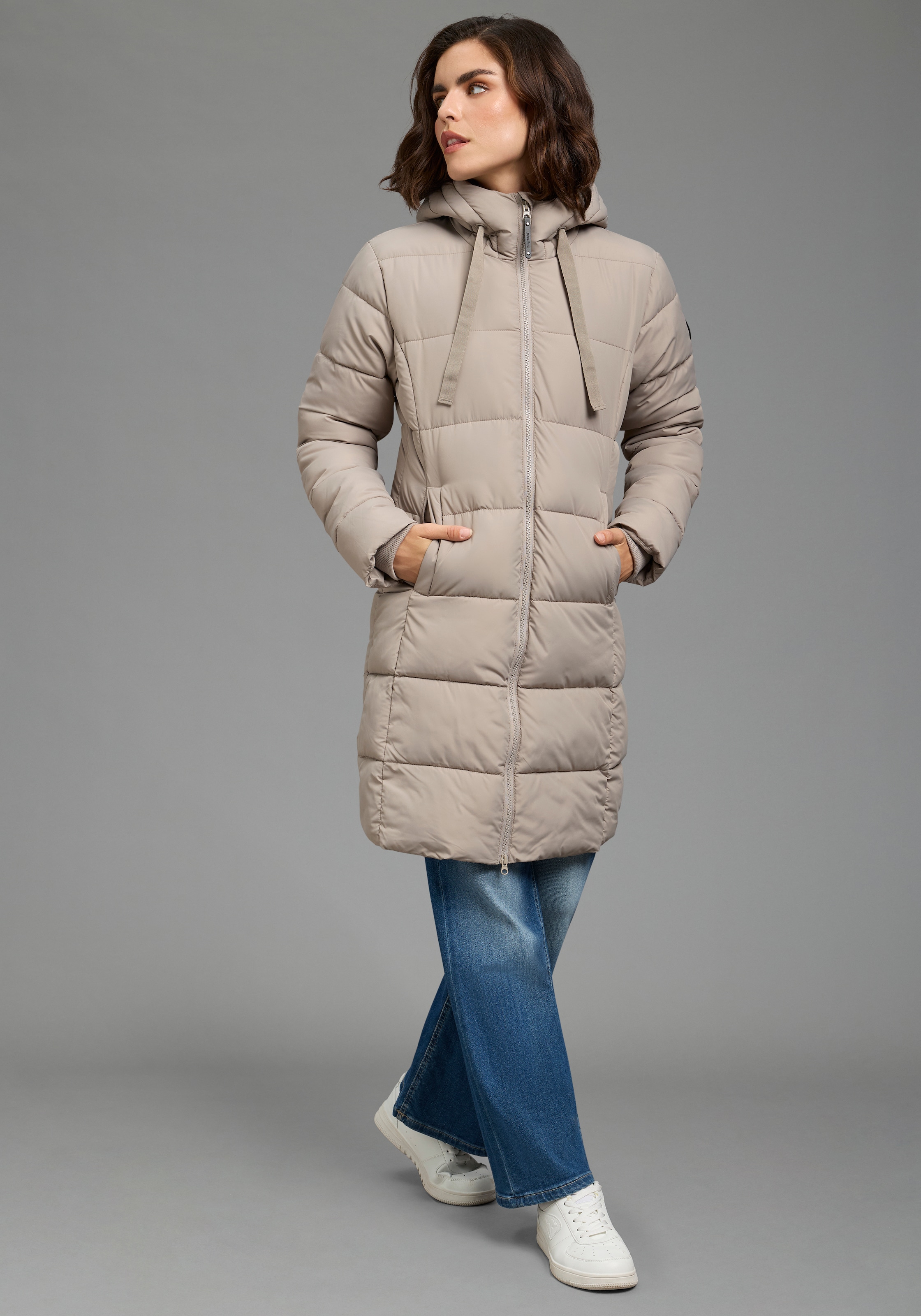 KangaROOS Manteau matelassé avec capuche amovible
