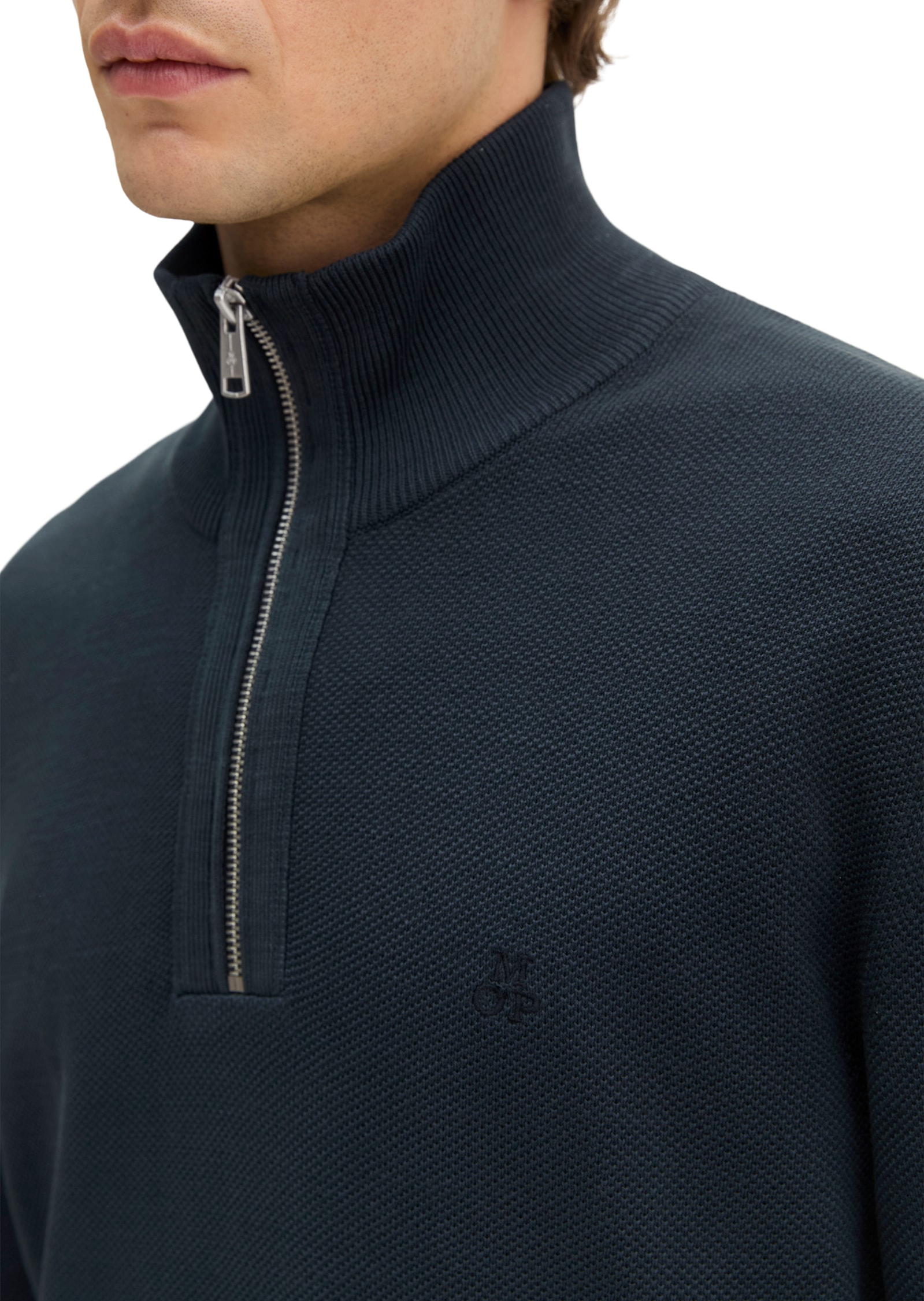 Marc O'Polo Troyer avec broderie logo, coupe régulière