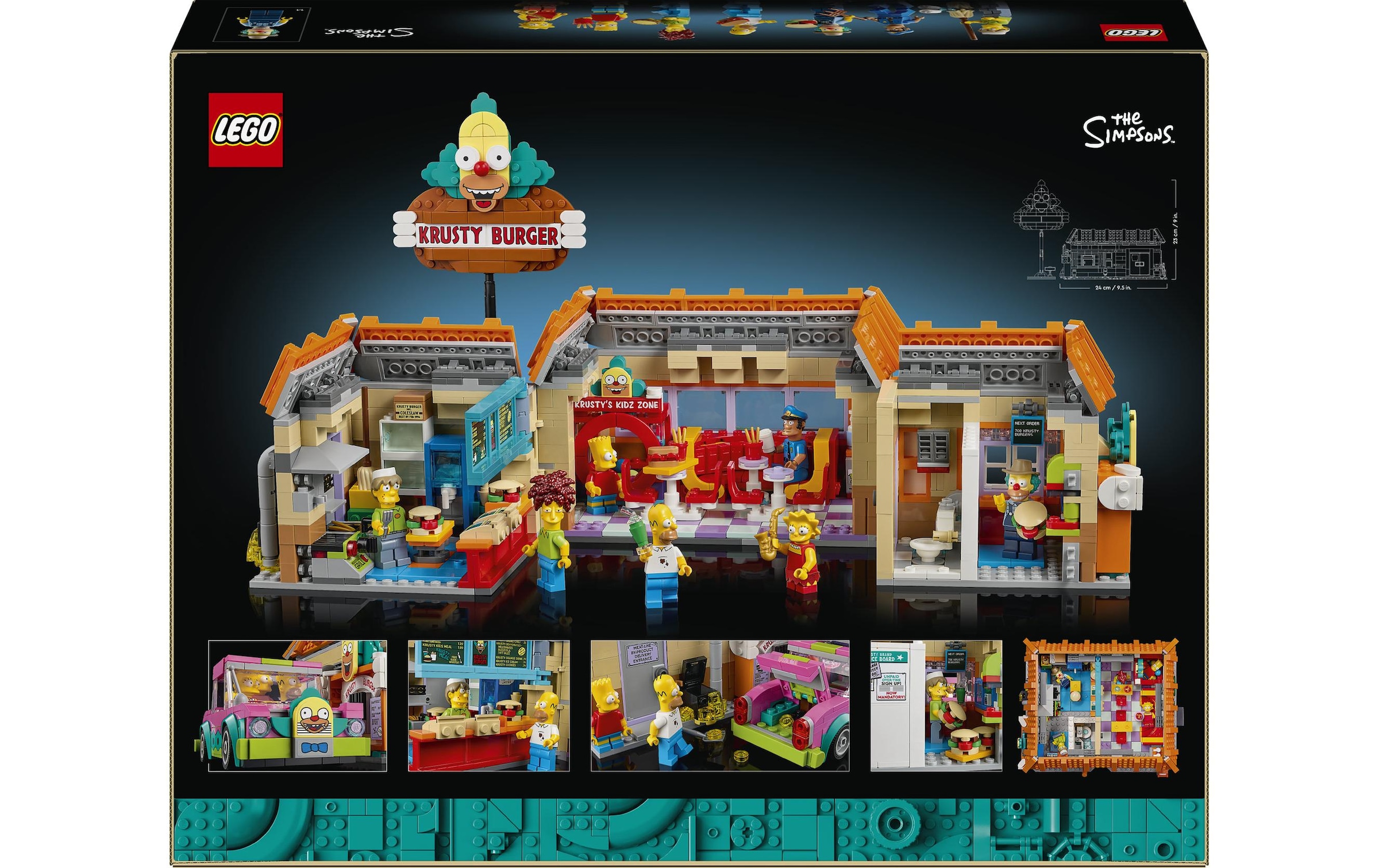 LEGO® Pions de construction »Icons The Simpsons: Krusty Burger 10352«