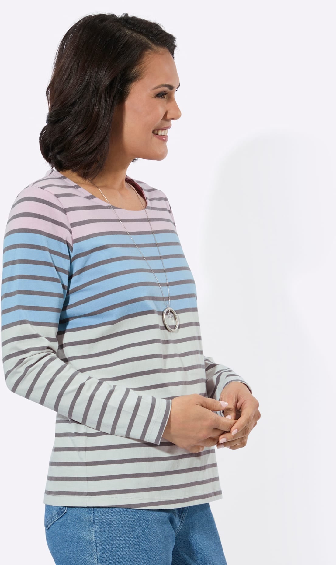 Casual Looks T-shirt imprimé »Druck-Shirt« 1